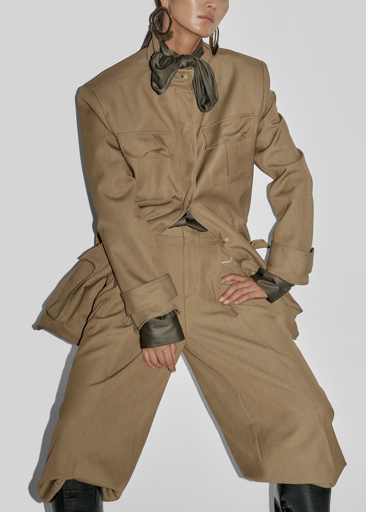 Canberra Wired Utility Jacket - Camel - 4