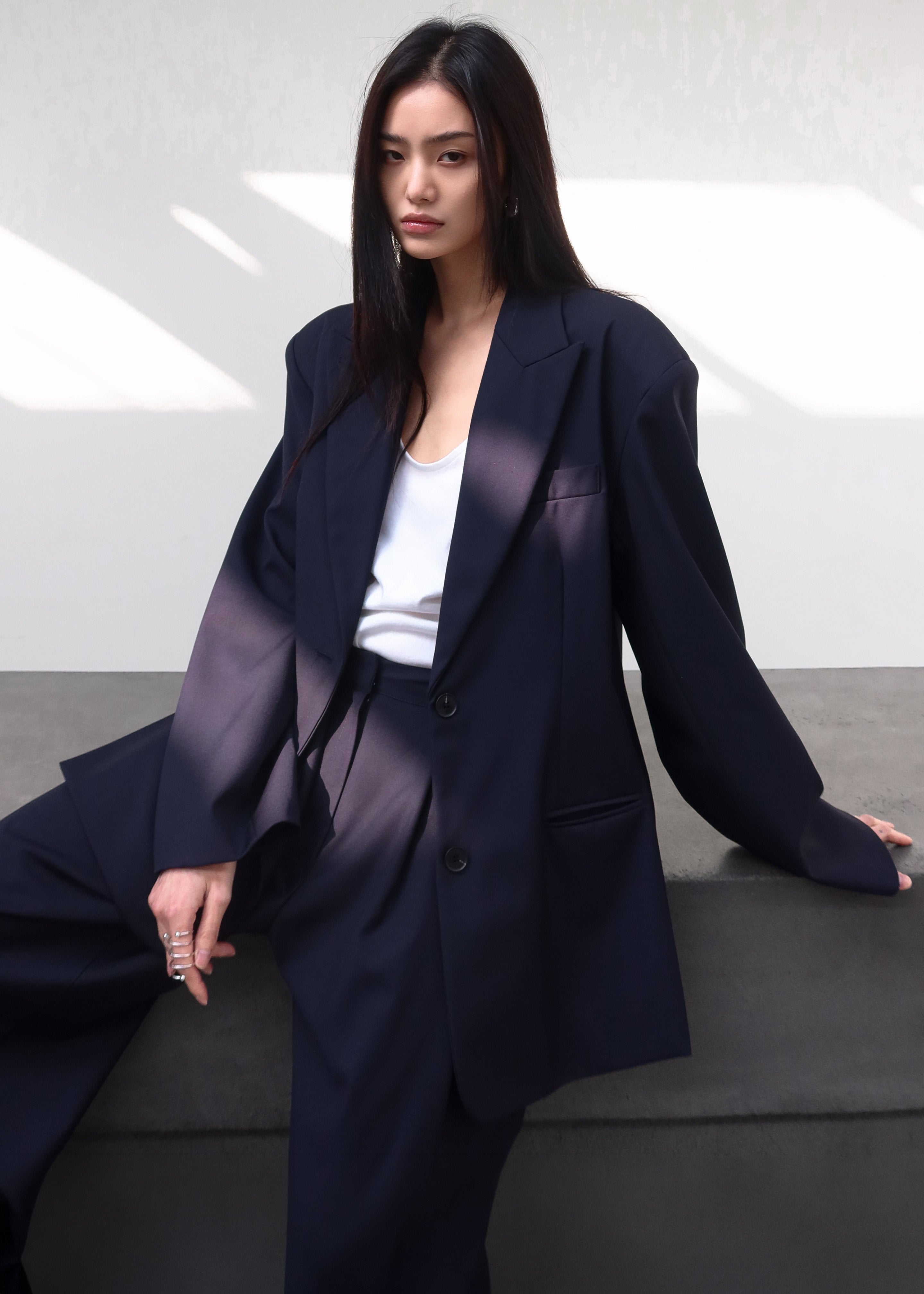 Canmore Double Vent Blazer - Navy - 10