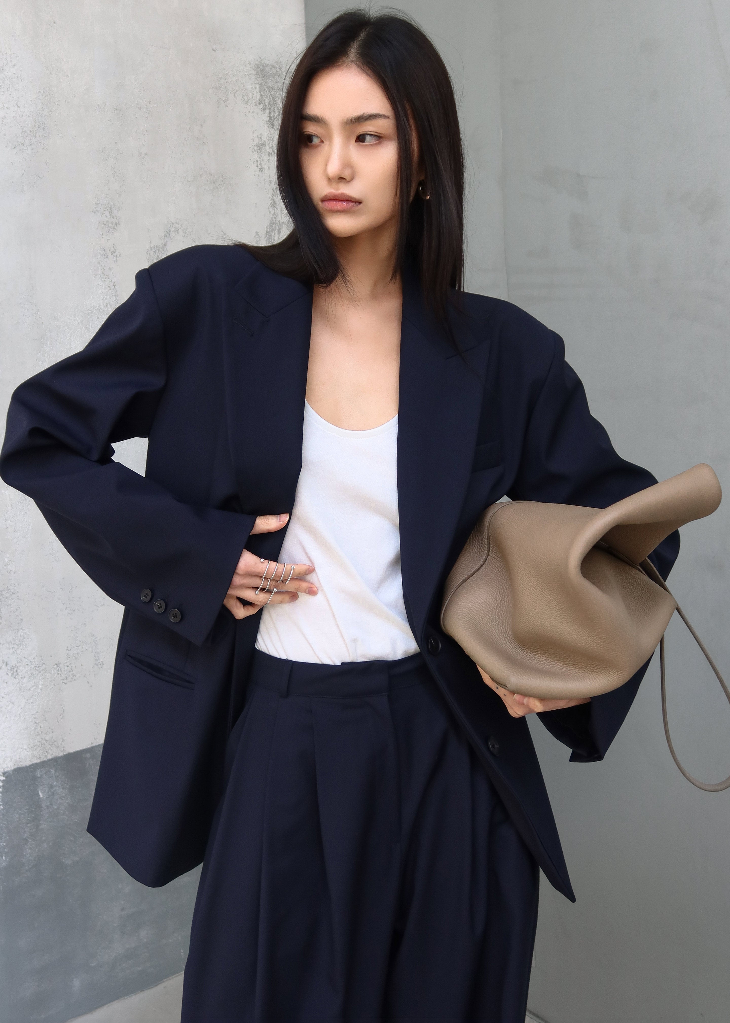 Canmore Double Vent Blazer - Navy - 8