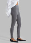 Cara Knit Leggings - Grey