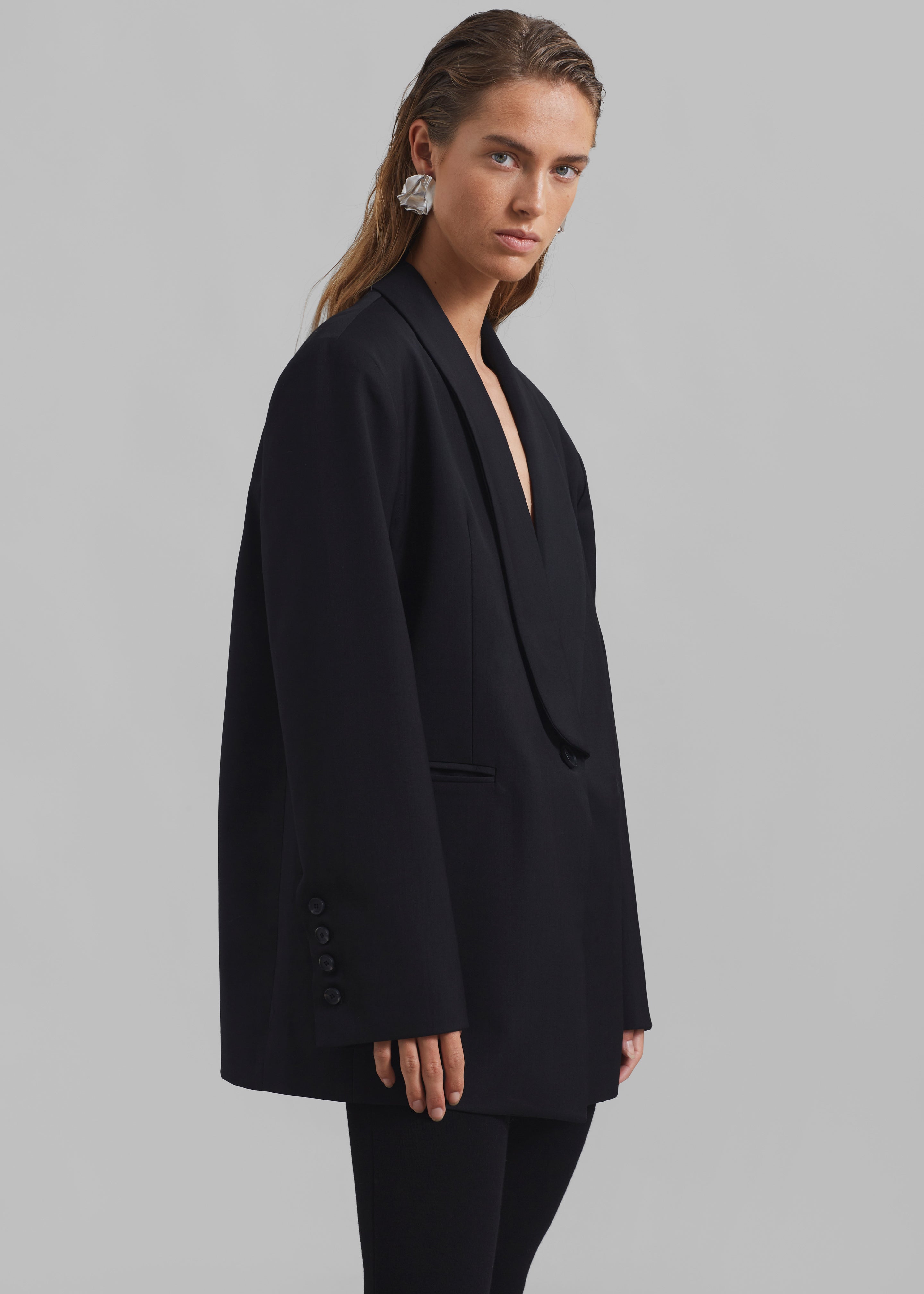cos oversized rounded wool coat｜TikTok Search