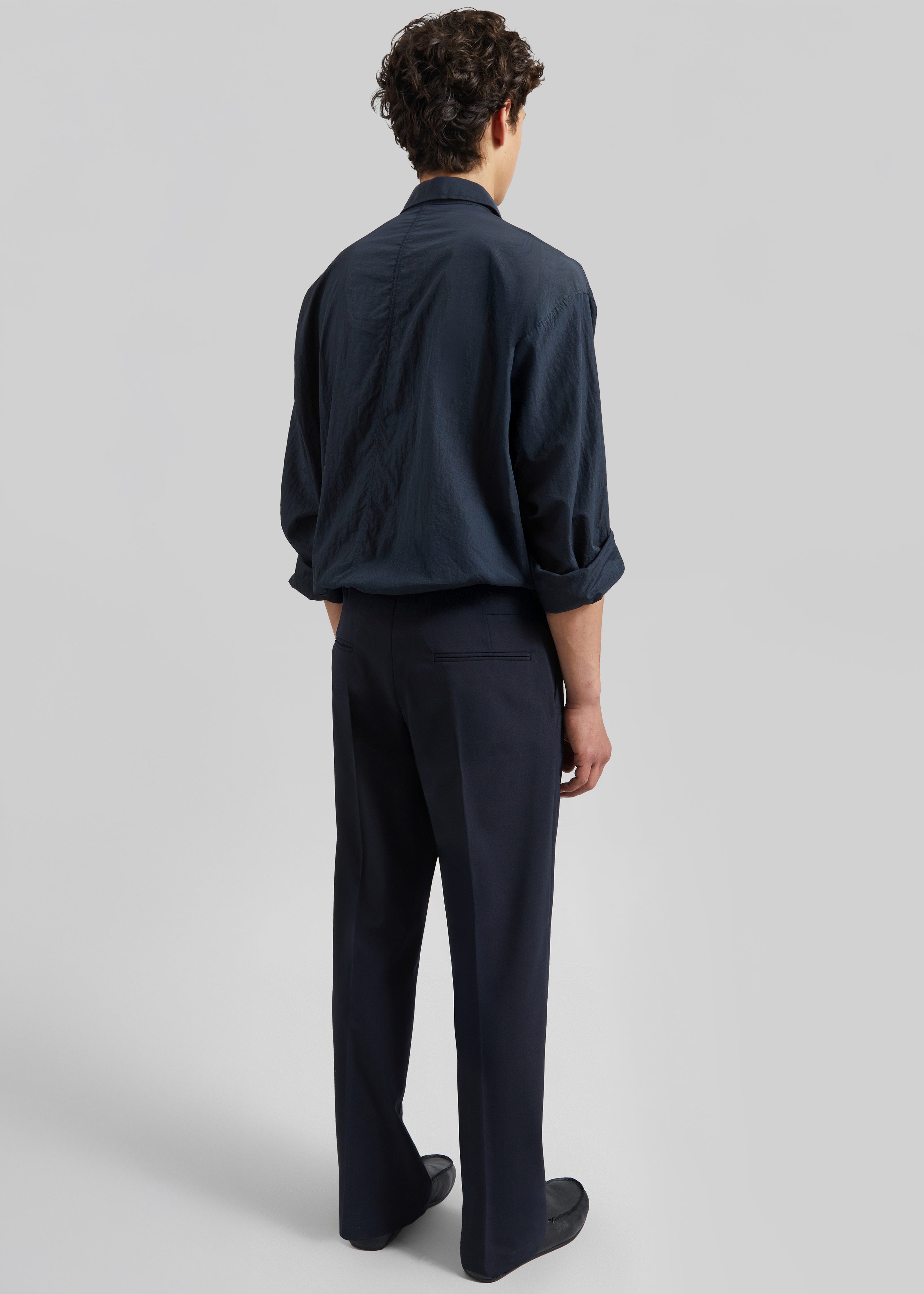 Casares Drawstring Shirt - Navy - 6