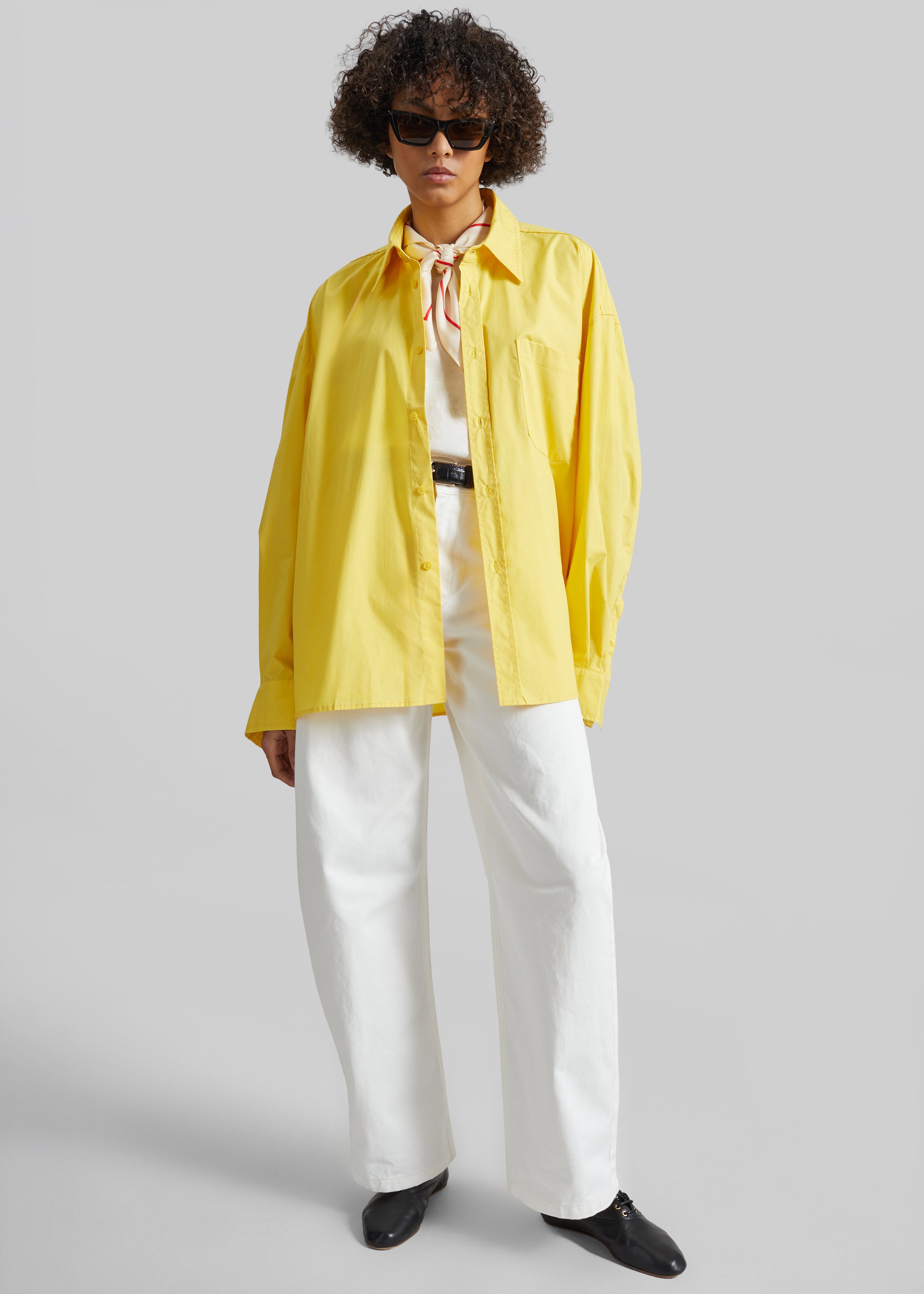 Cascais Oversized Shirt - Yellow - 6