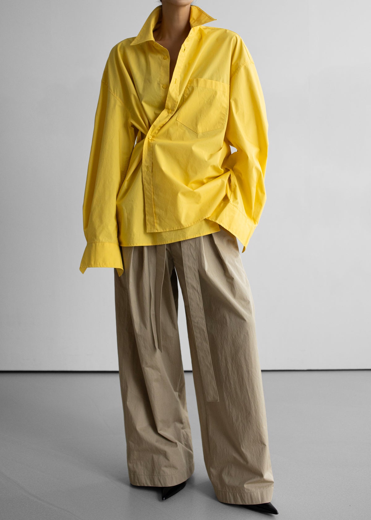 Cascais Oversized Shirt - Yellow - 2