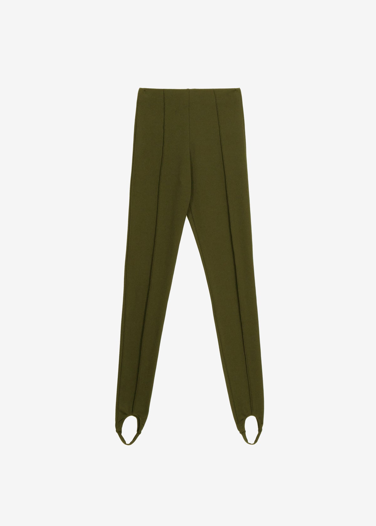 Caserta Stirrup Leggings - Olive - 7