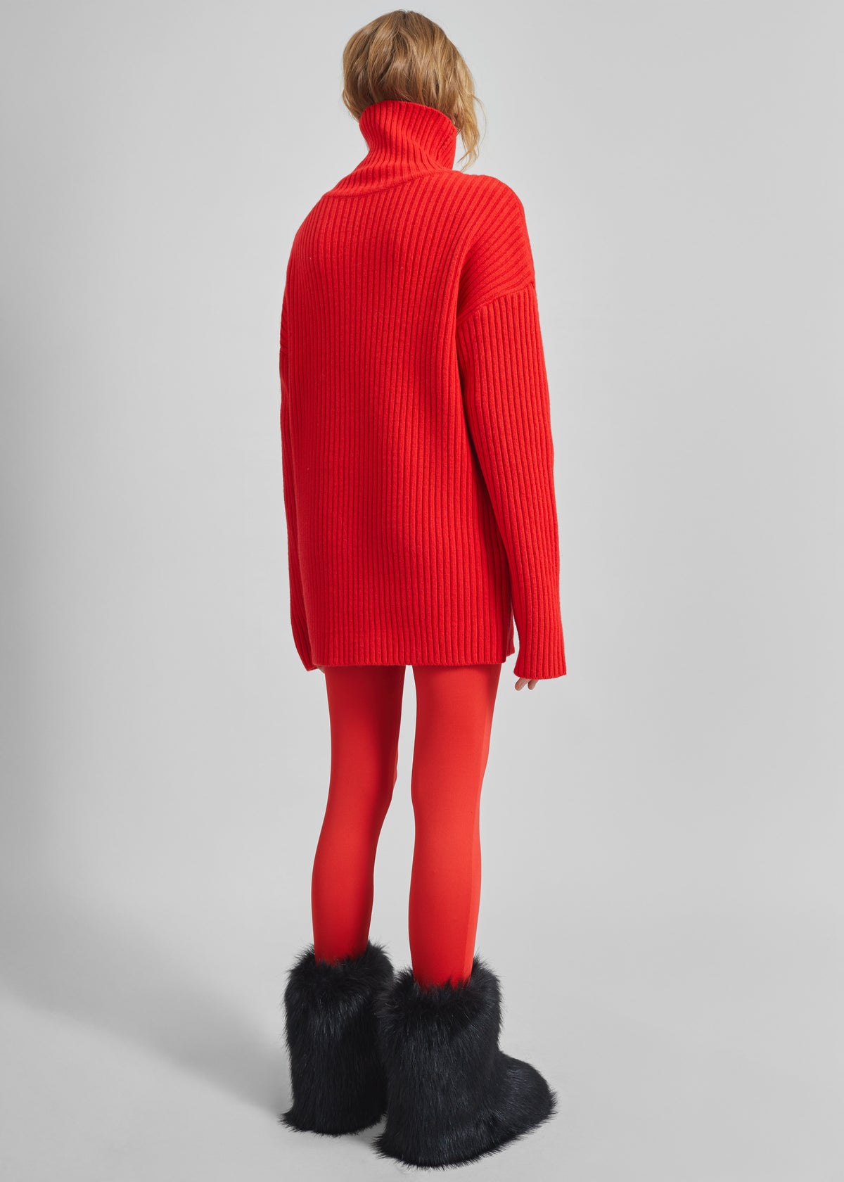 Caserta Stirrup Leggings - Red - 7