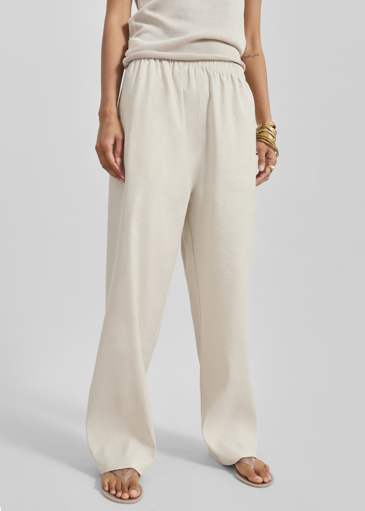 Cavert Linen Pants - Sand - 7