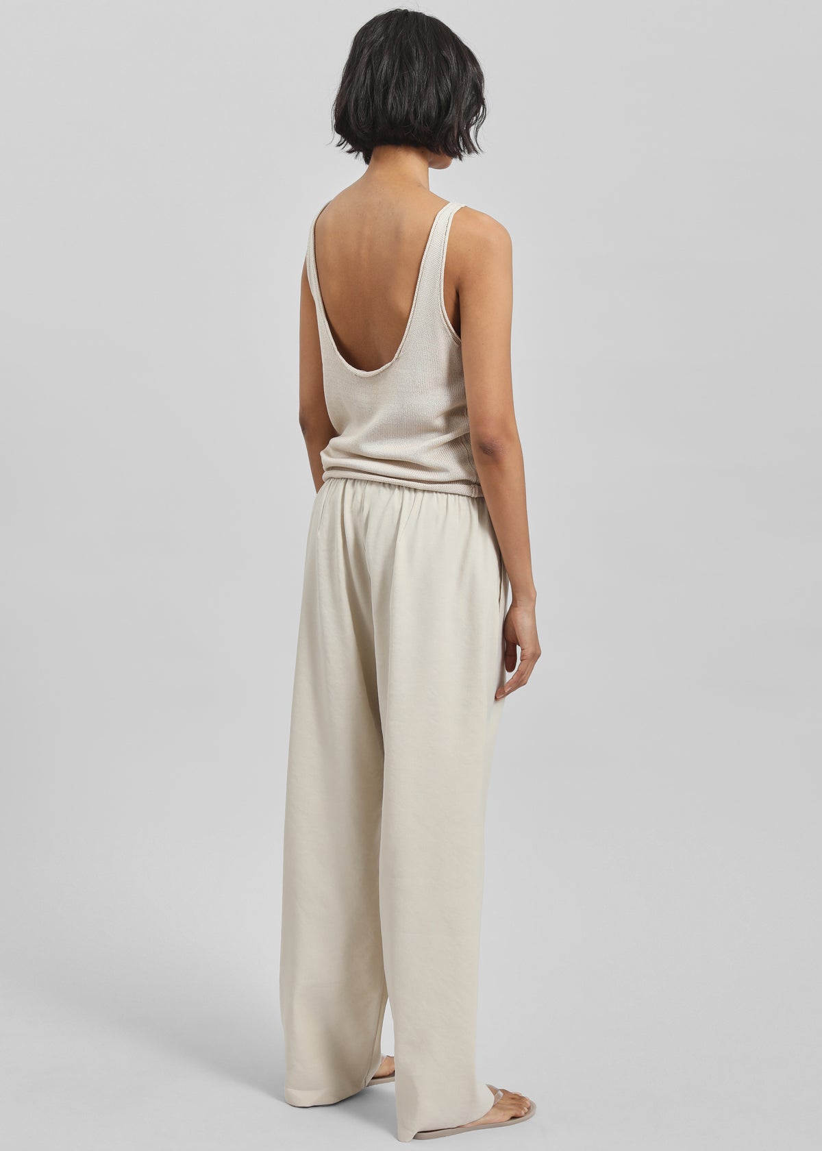 Cavert Linen Pants - Sand - 8