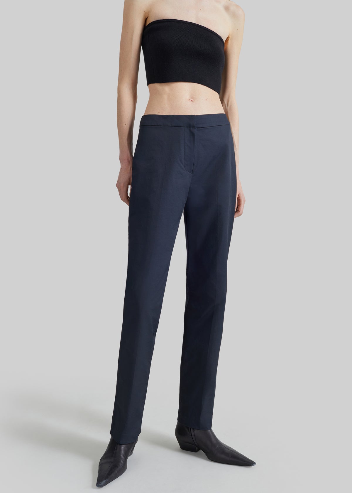 Cazal Slim Tailored Trousers - Navy