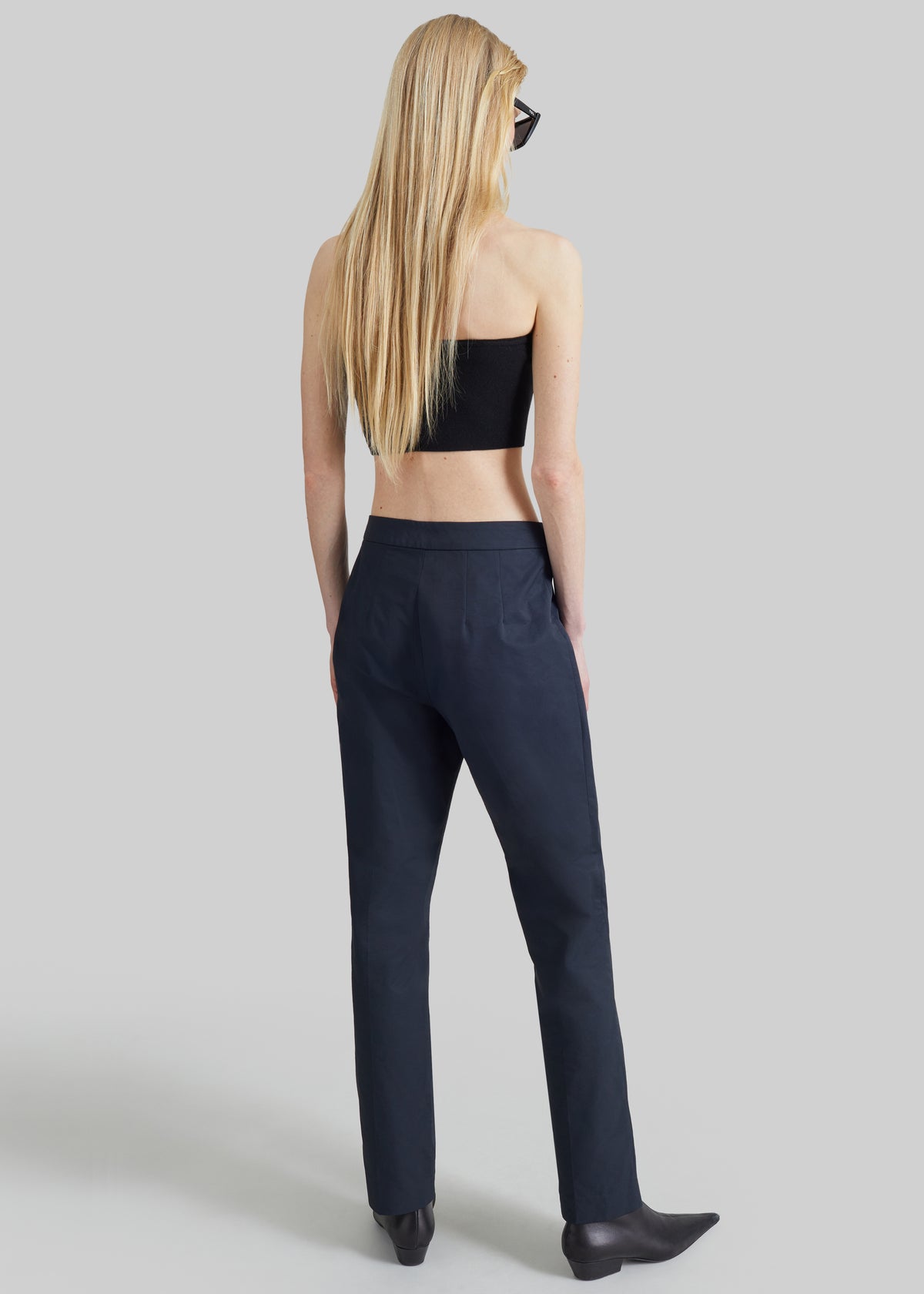 Cazal Slim Tailored Trousers - Navy