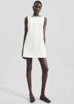 Cersay Mini Trapeze Dress - Ivory