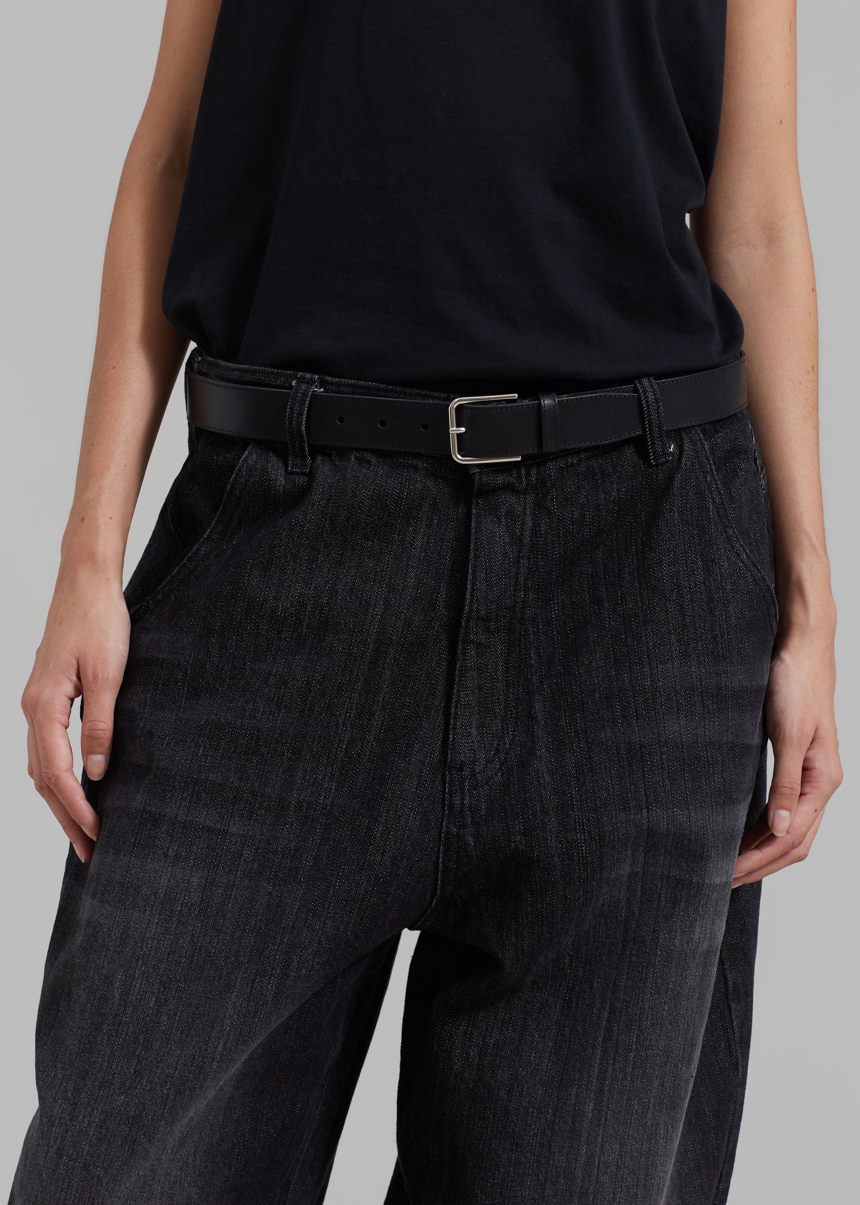 Charleston Oversized Jeans - Grey - 3