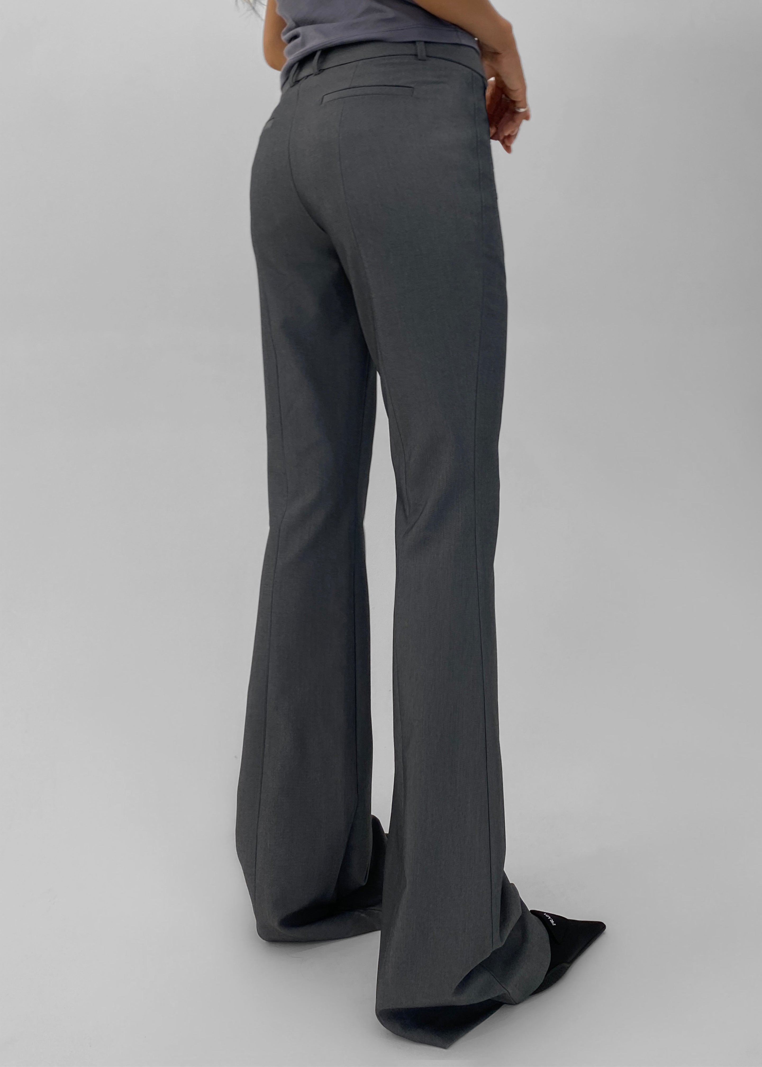 Dare to Flare Pants in Charcoal – Timber Brooke Boutique