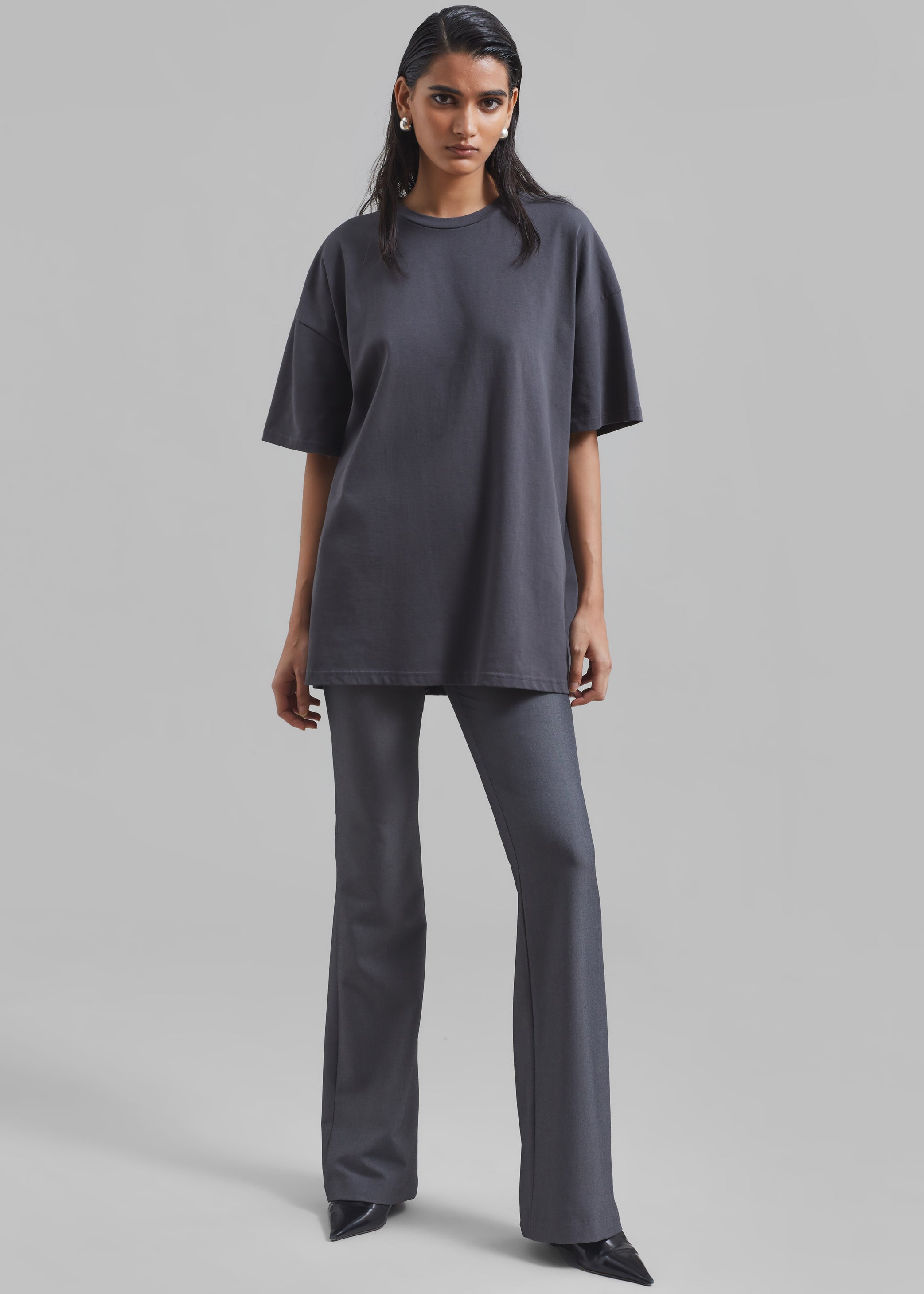Shop the look image for Charley Bootcut Pants - Charcoal