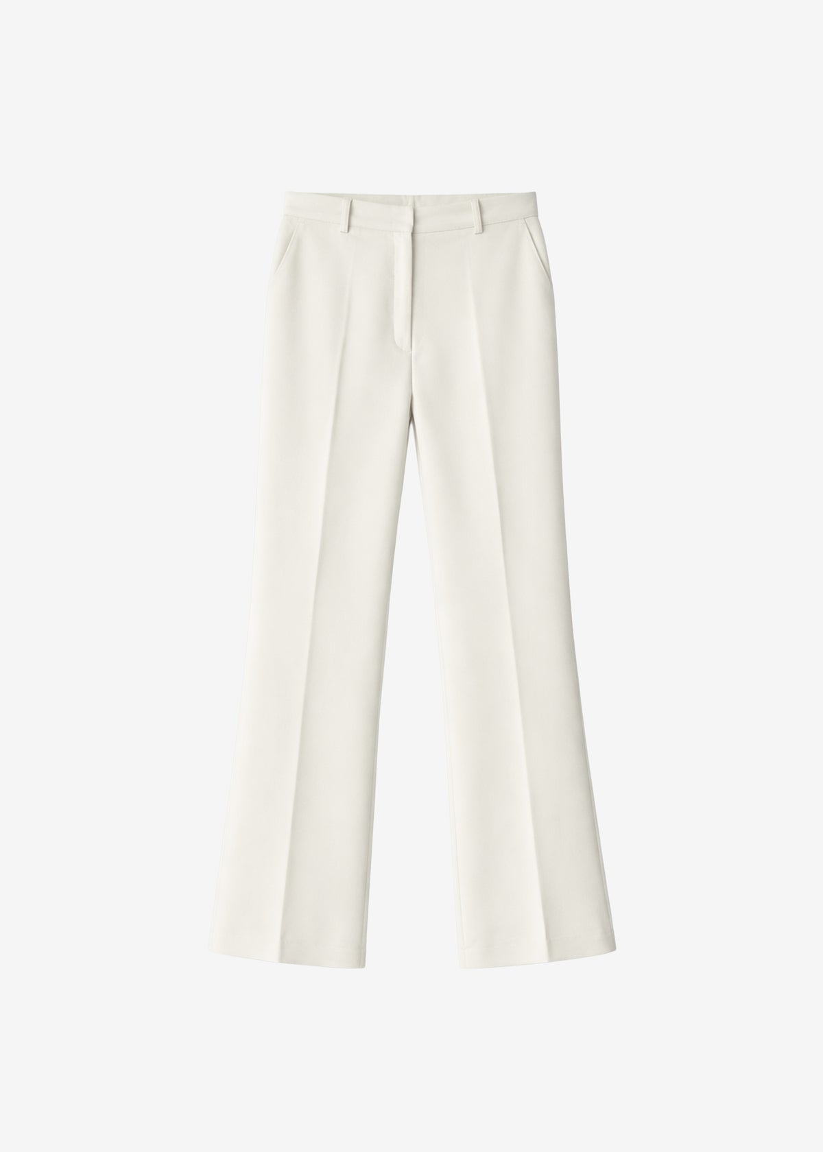Chesnay Bootcut Pants - Cream - 8