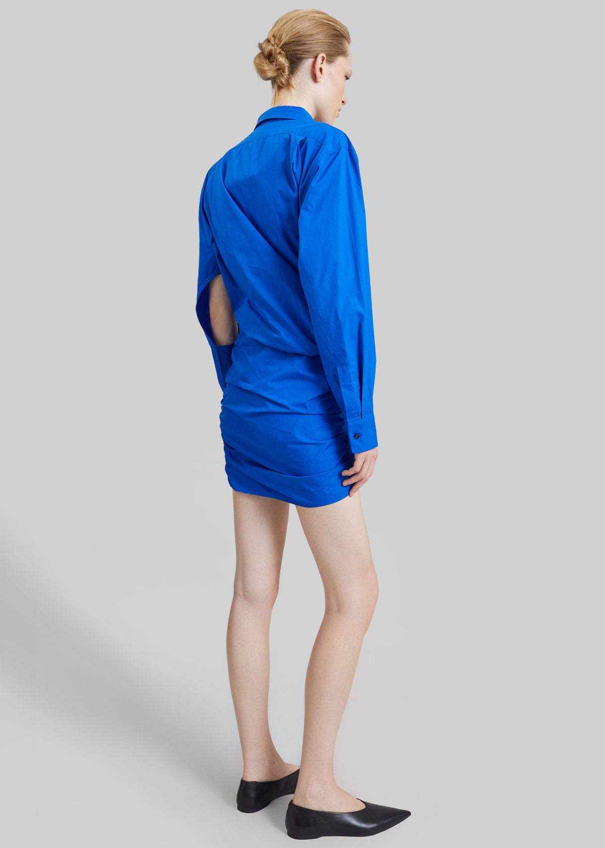 Christopher Esber Aiba Draped Shirt Dress