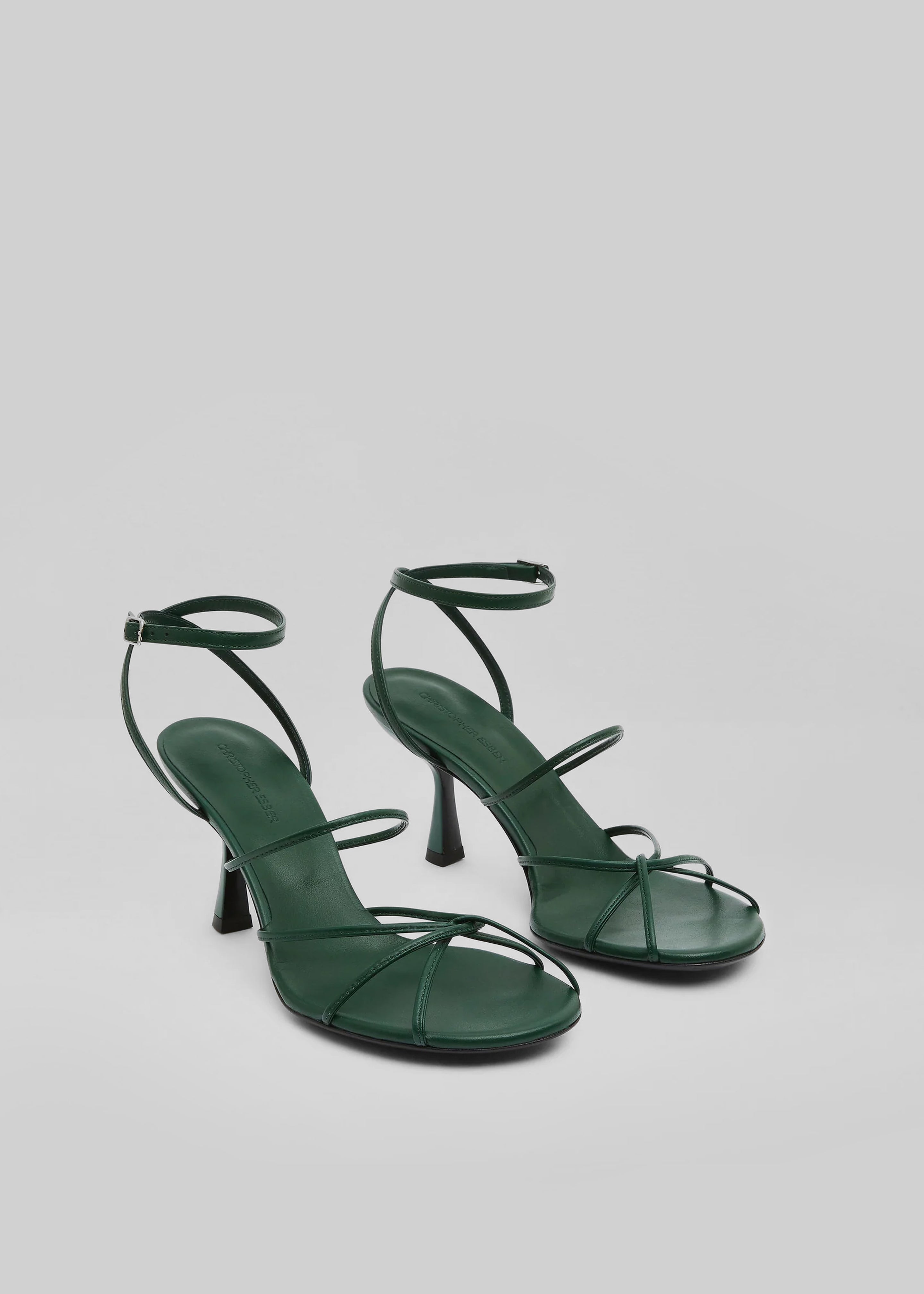 Christopher Esber Blaze Heels - Evergreen - 7