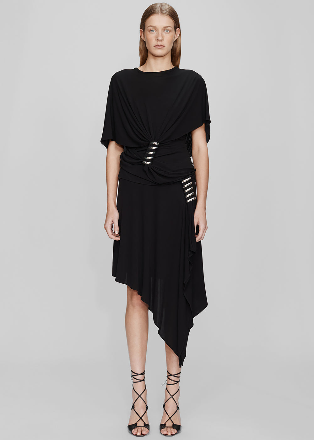 Christopher Esber Coiled Jersey Skirt - Black - 1