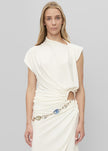 Christopher Esber Manto Jersey Tee - White