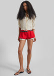 Christopher Esber Marnette Tailored Shorts - Carmine Red