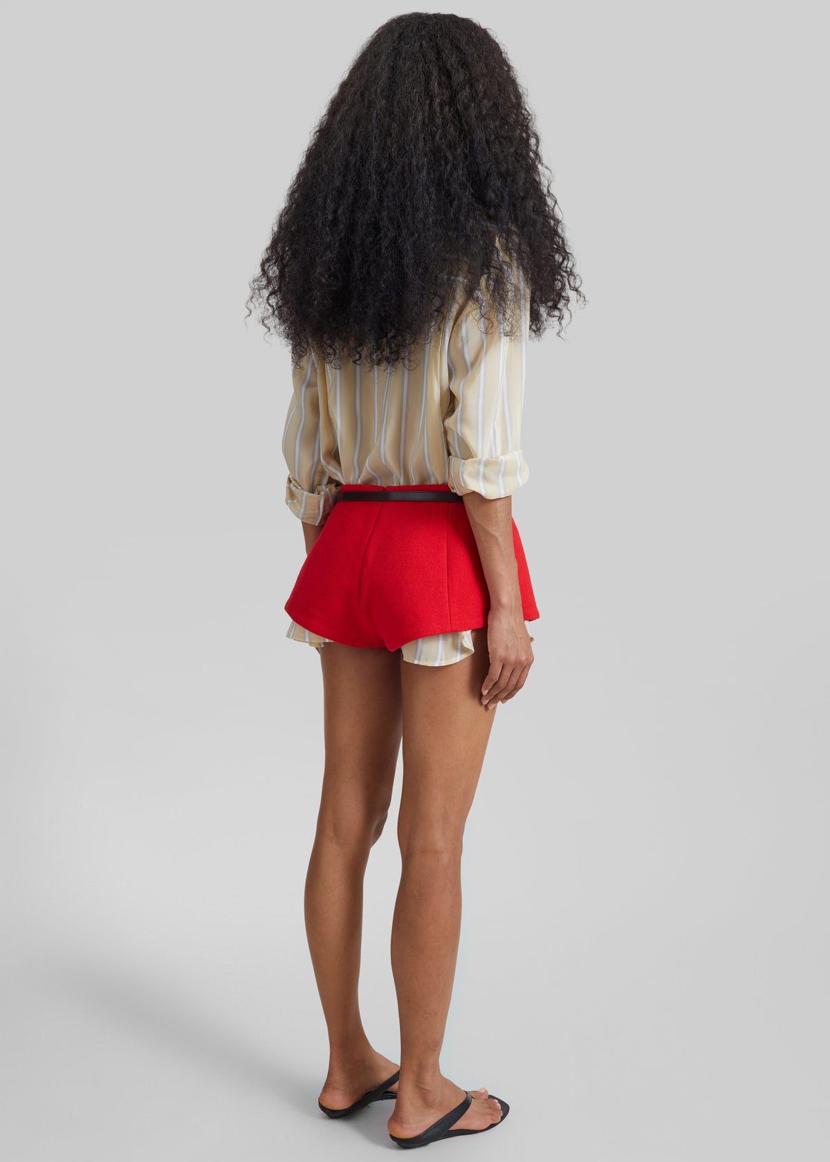Christopher Esber Marnette Tailored Shorts - Carmine Red - 9