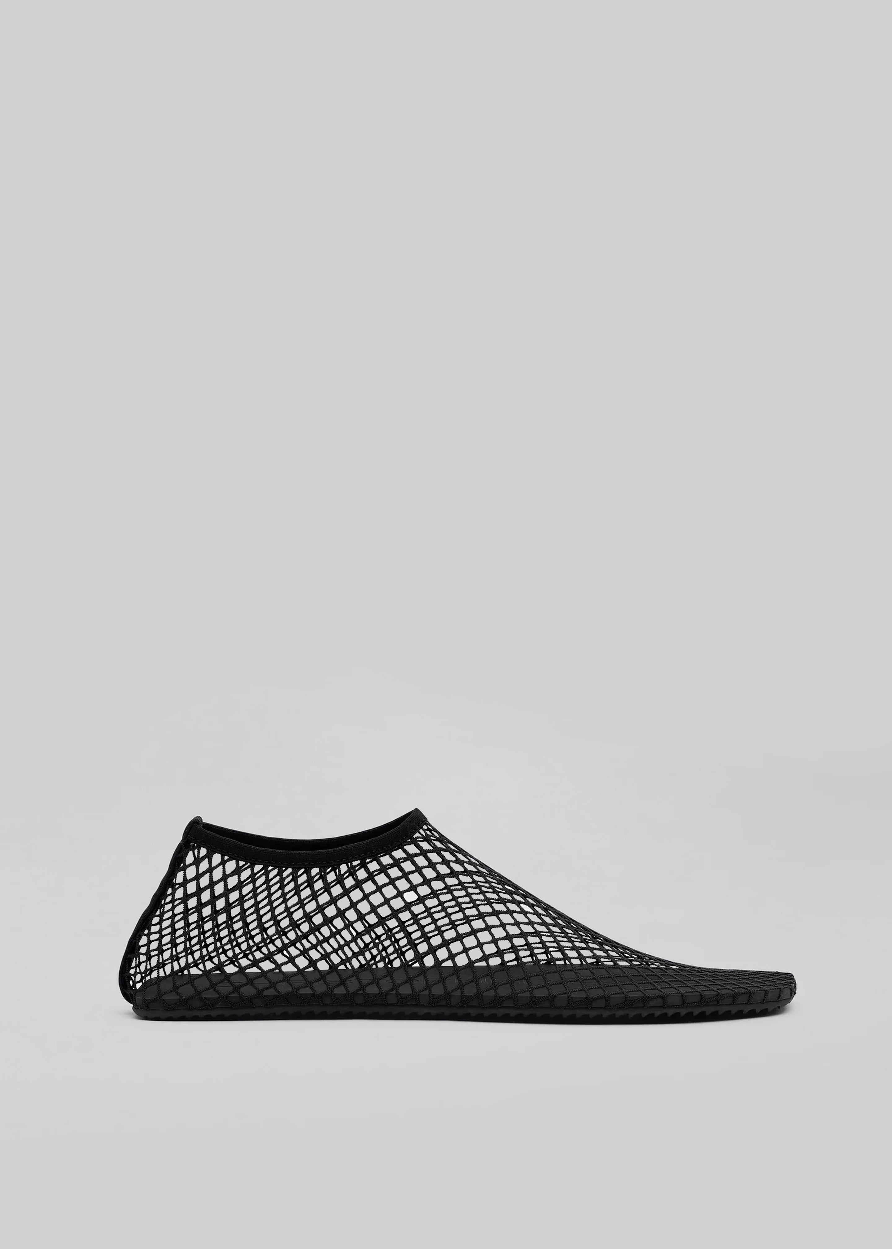 Christopher Esber Mesh Water Flats - Black - 3