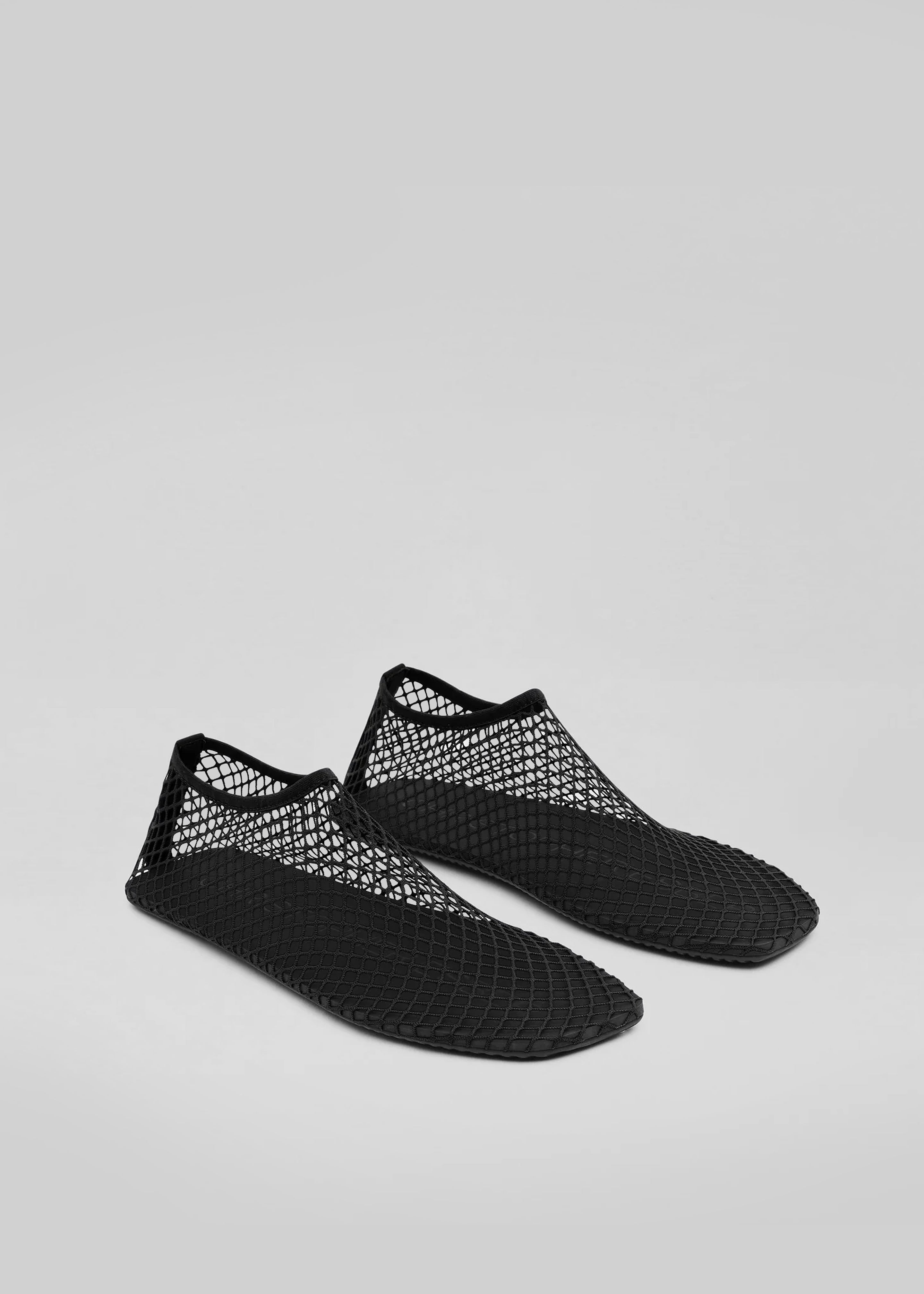 Christopher Esber Mesh Water Flats - Black - 4