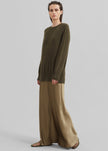 Christopher Esber Monument Long Dress - Khaki