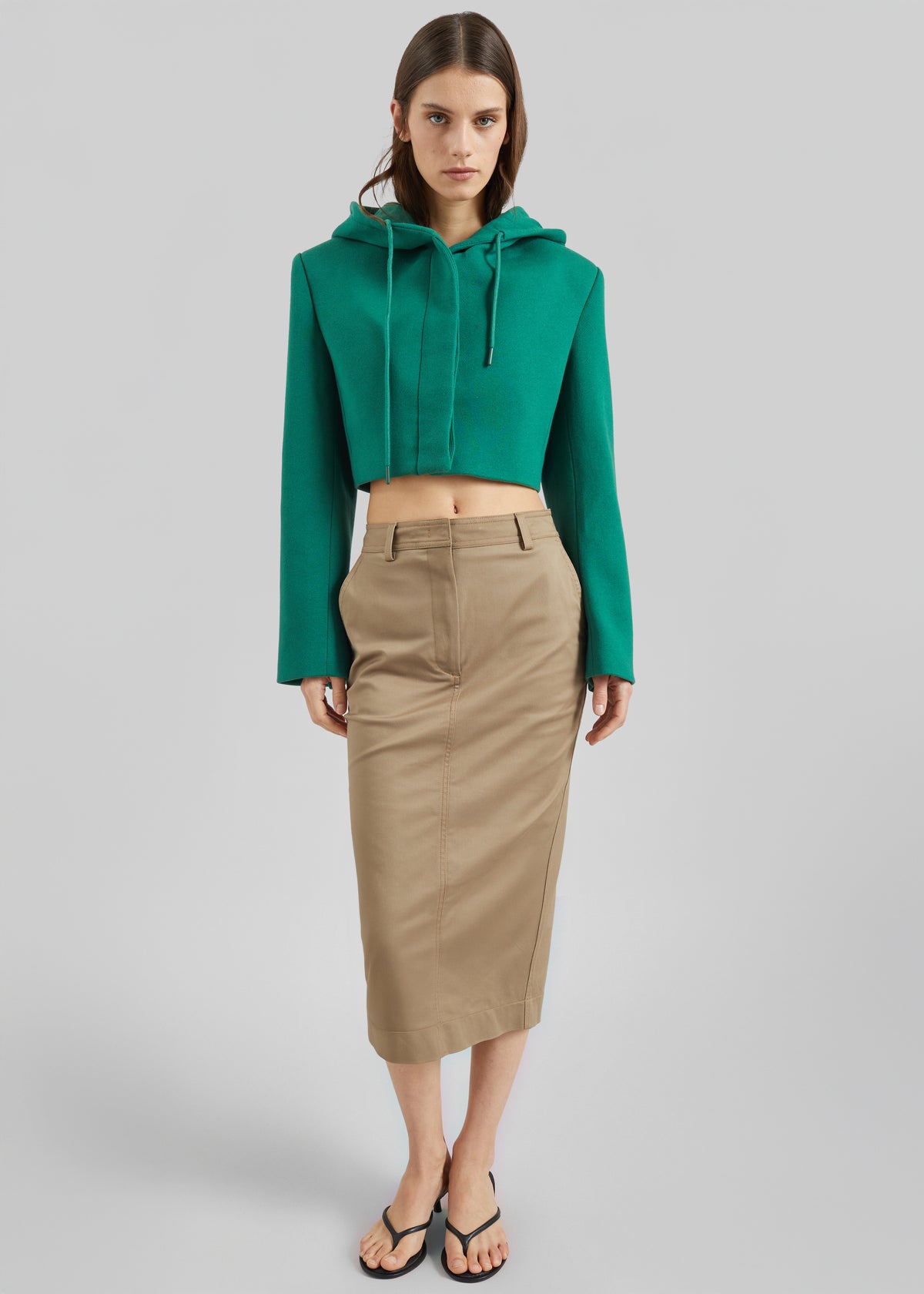 Christopher Esber Noa Hoodie - Leaf - 4