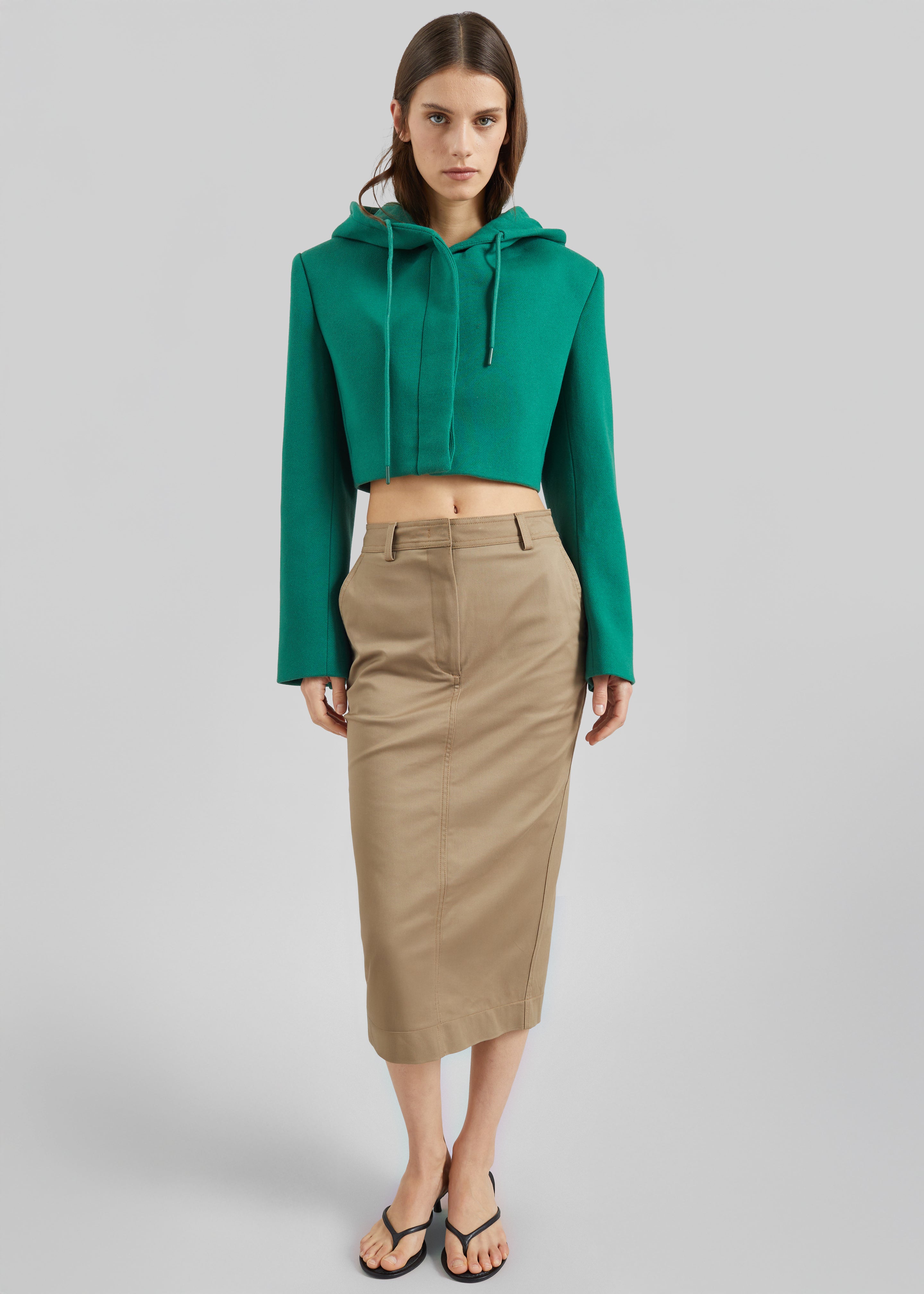 Christopher Esber Noa Hoodie - Leaf - 4