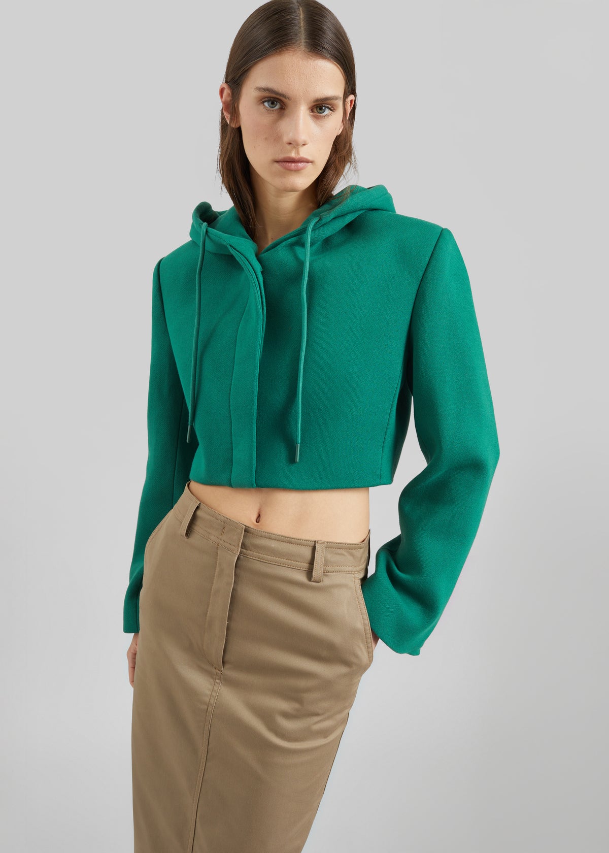 Christopher Esber Noa Hoodie - Leaf - 3
