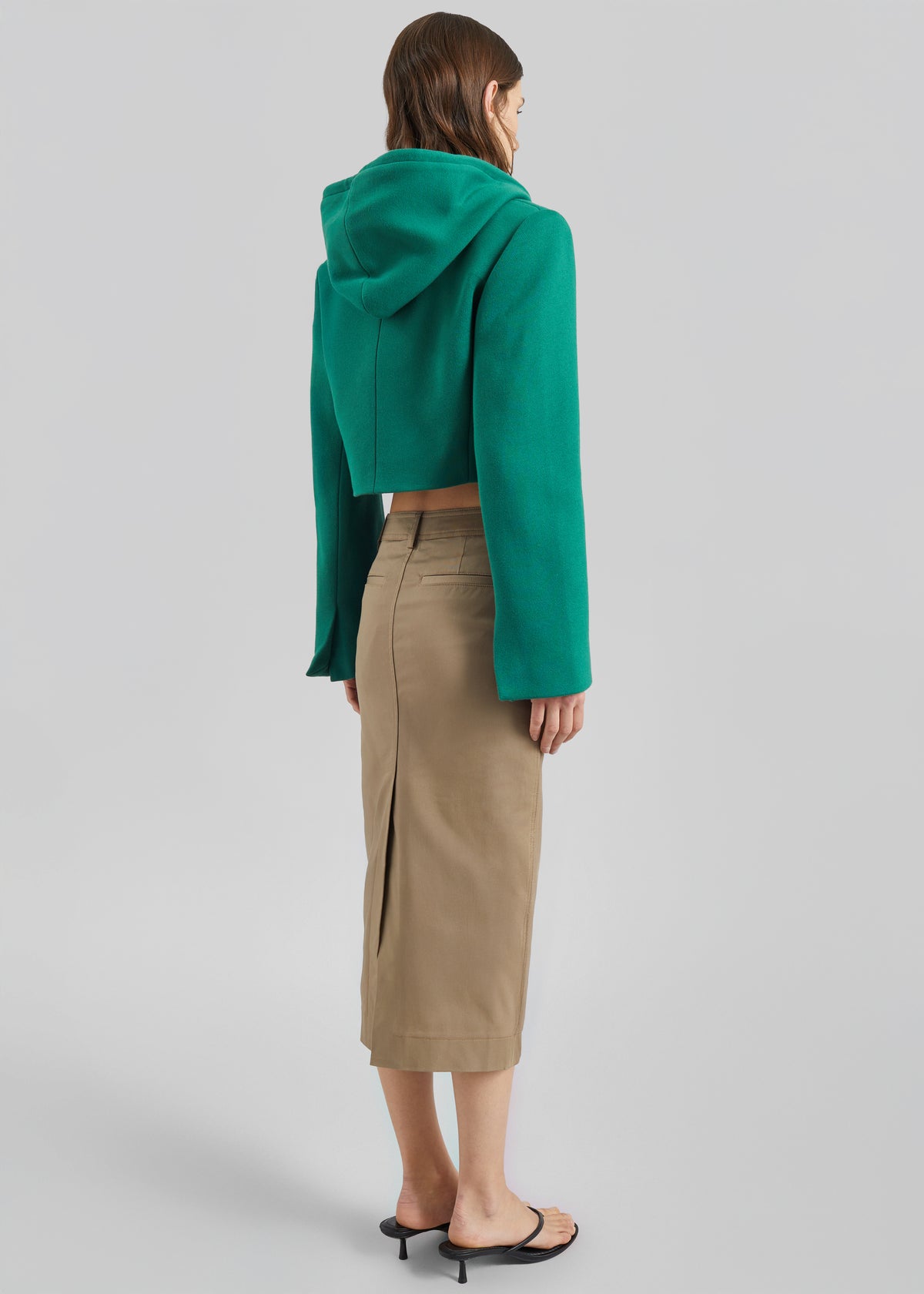 Christopher Esber Noa Hoodie - Leaf - 5