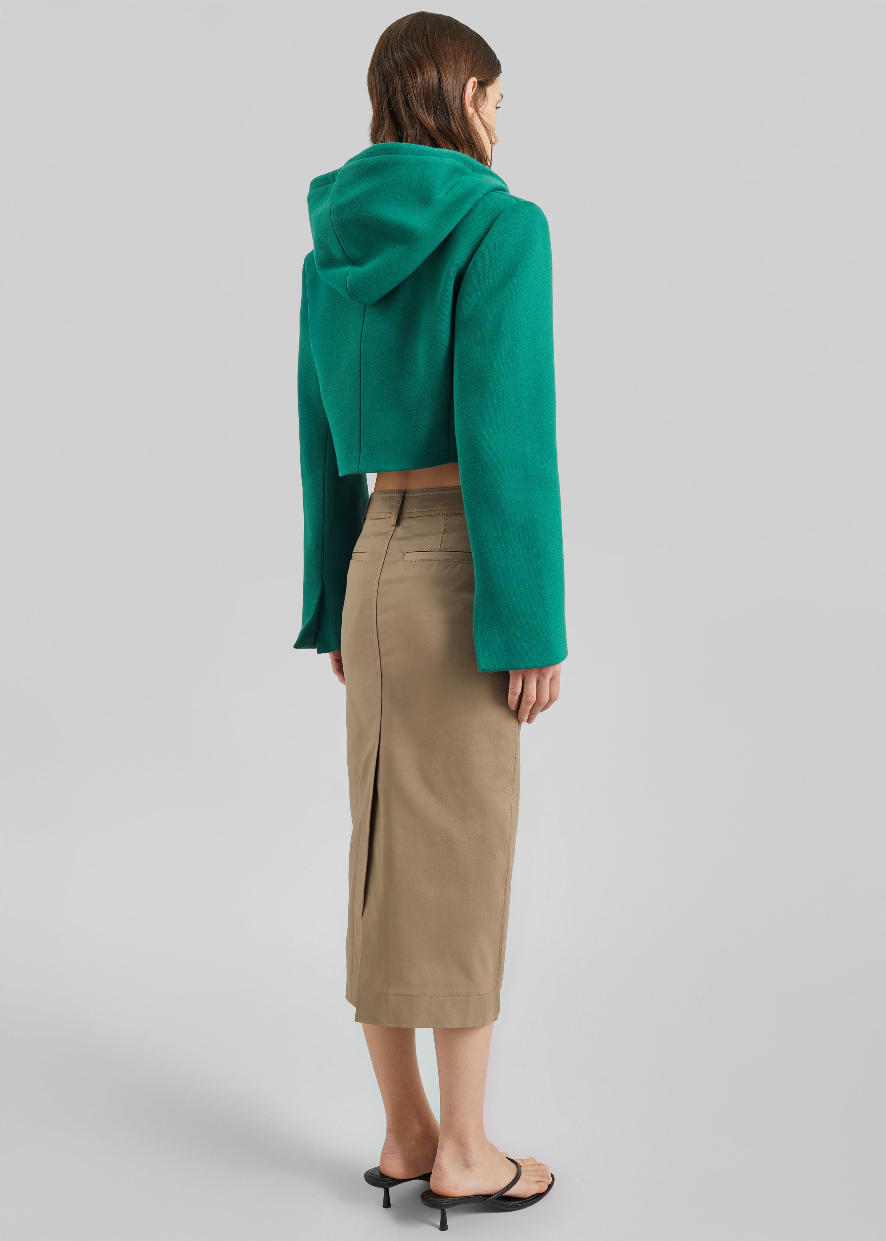 Christopher Esber Noa Hoodie - Leaf - 5