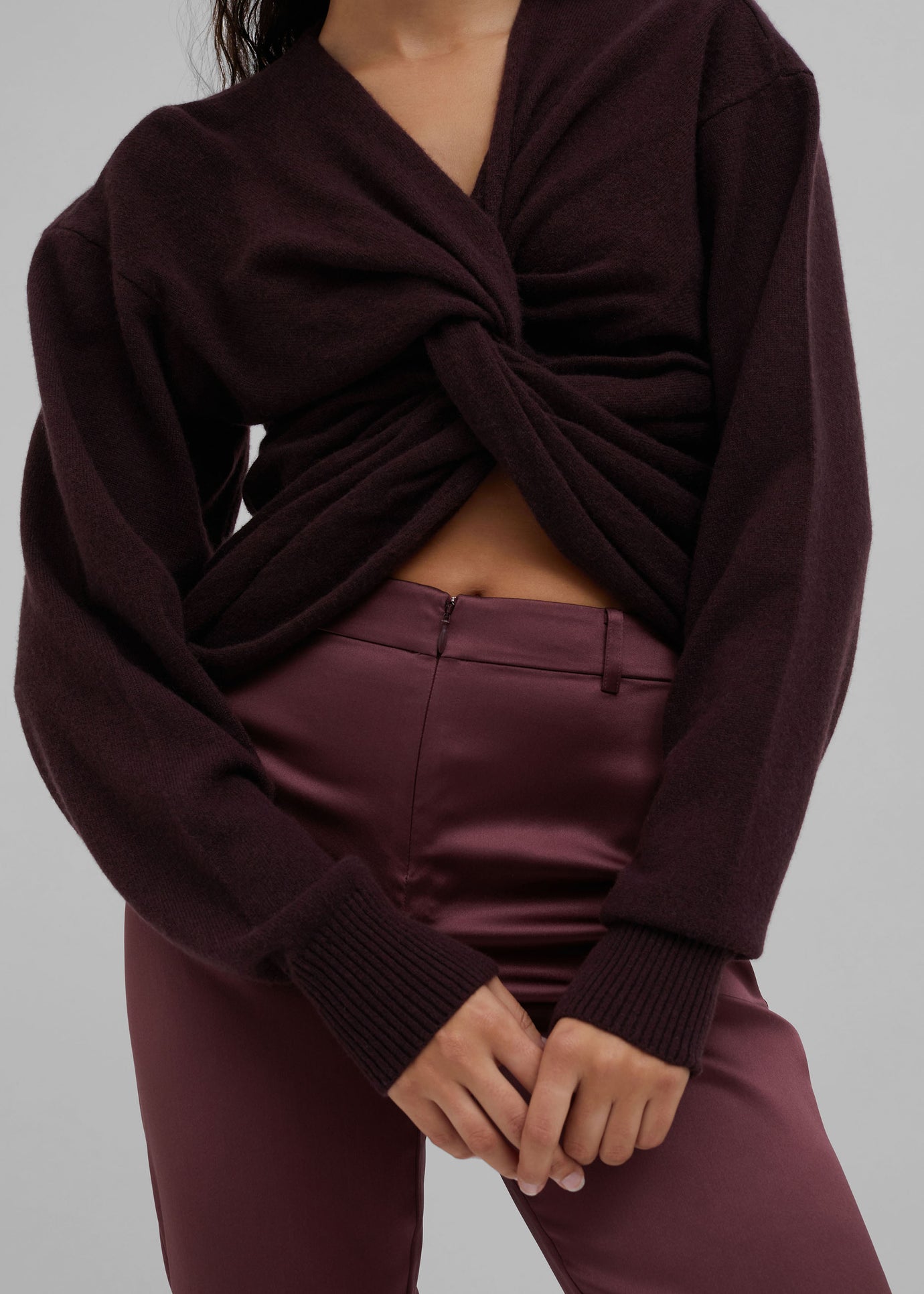 Christopher Esber Ravelled Cashmere Sweater - Mahogany