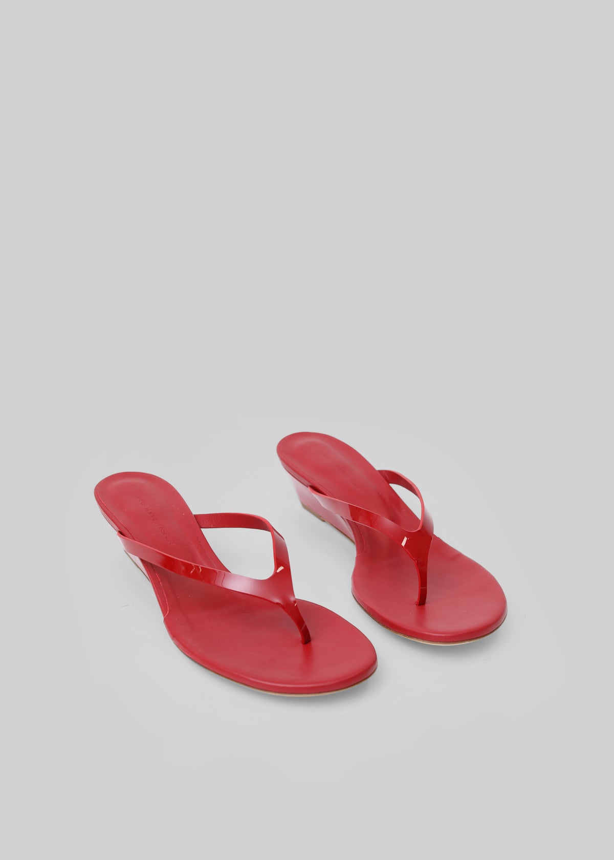 Christopher Esber Scala Wedges - Cherry - 1