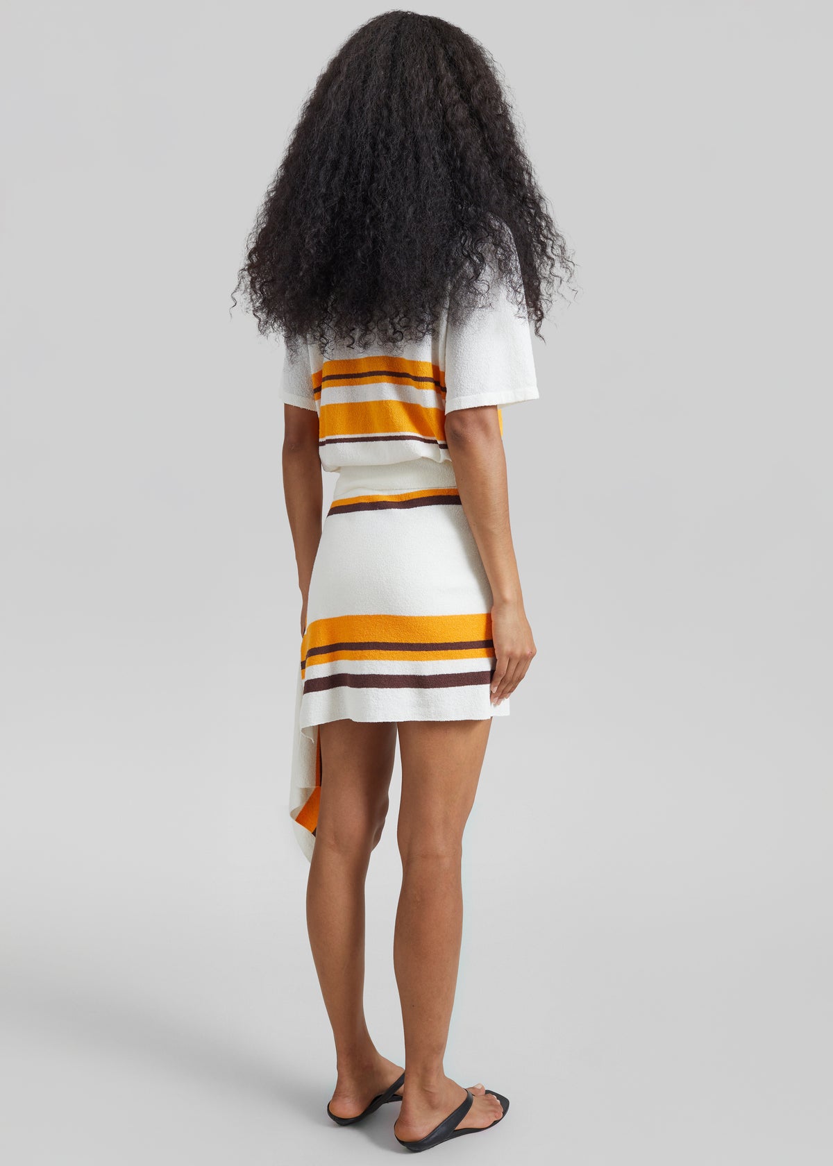 Christopher Esber Stripe Knit Clean Polo - Solaris Stripe - 8