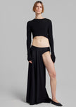 Christopher Esber Talus Tailored Mono Skirt - Black