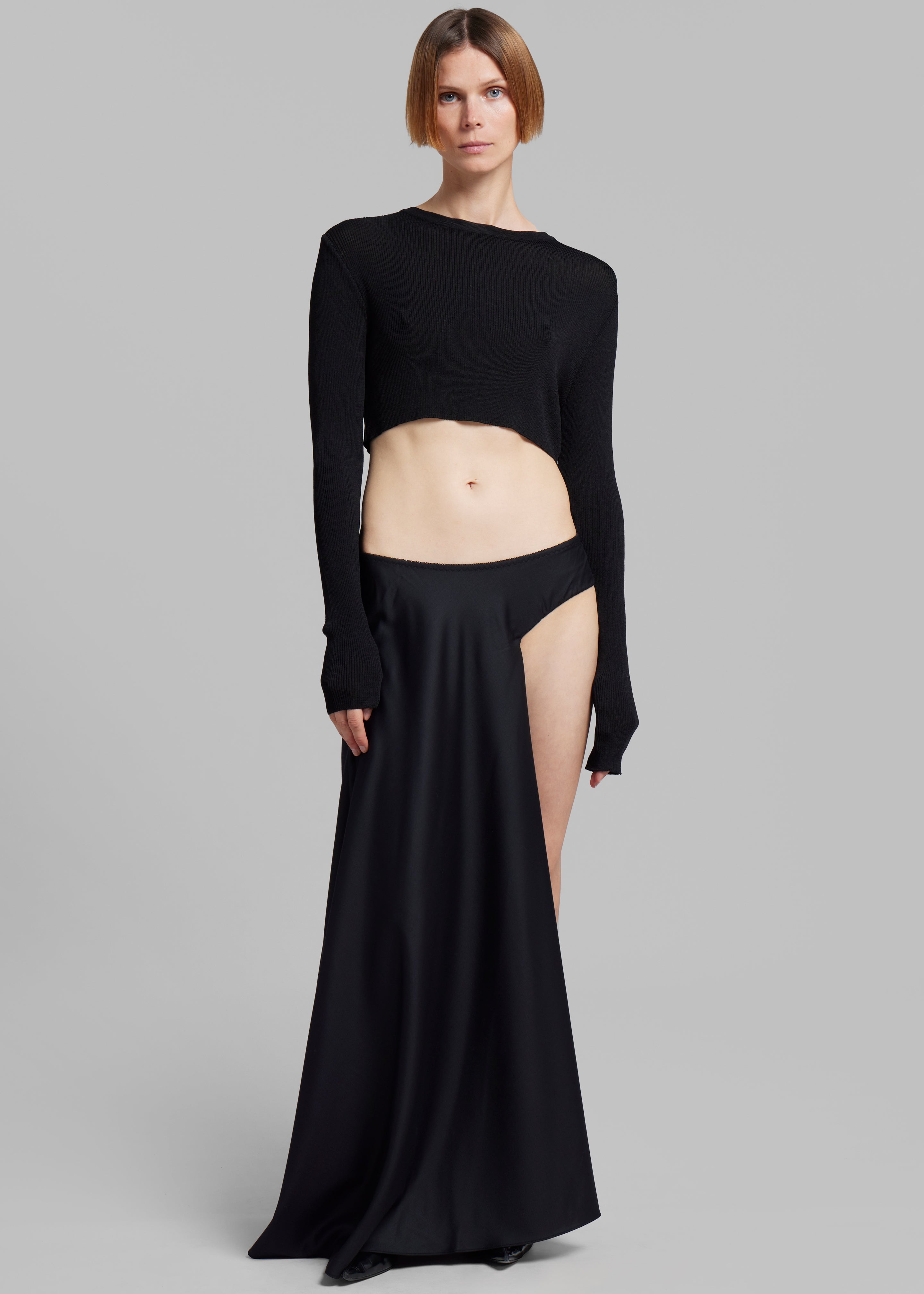 Christopher Esber Talus Tailored Mono Skirt - Black - 5