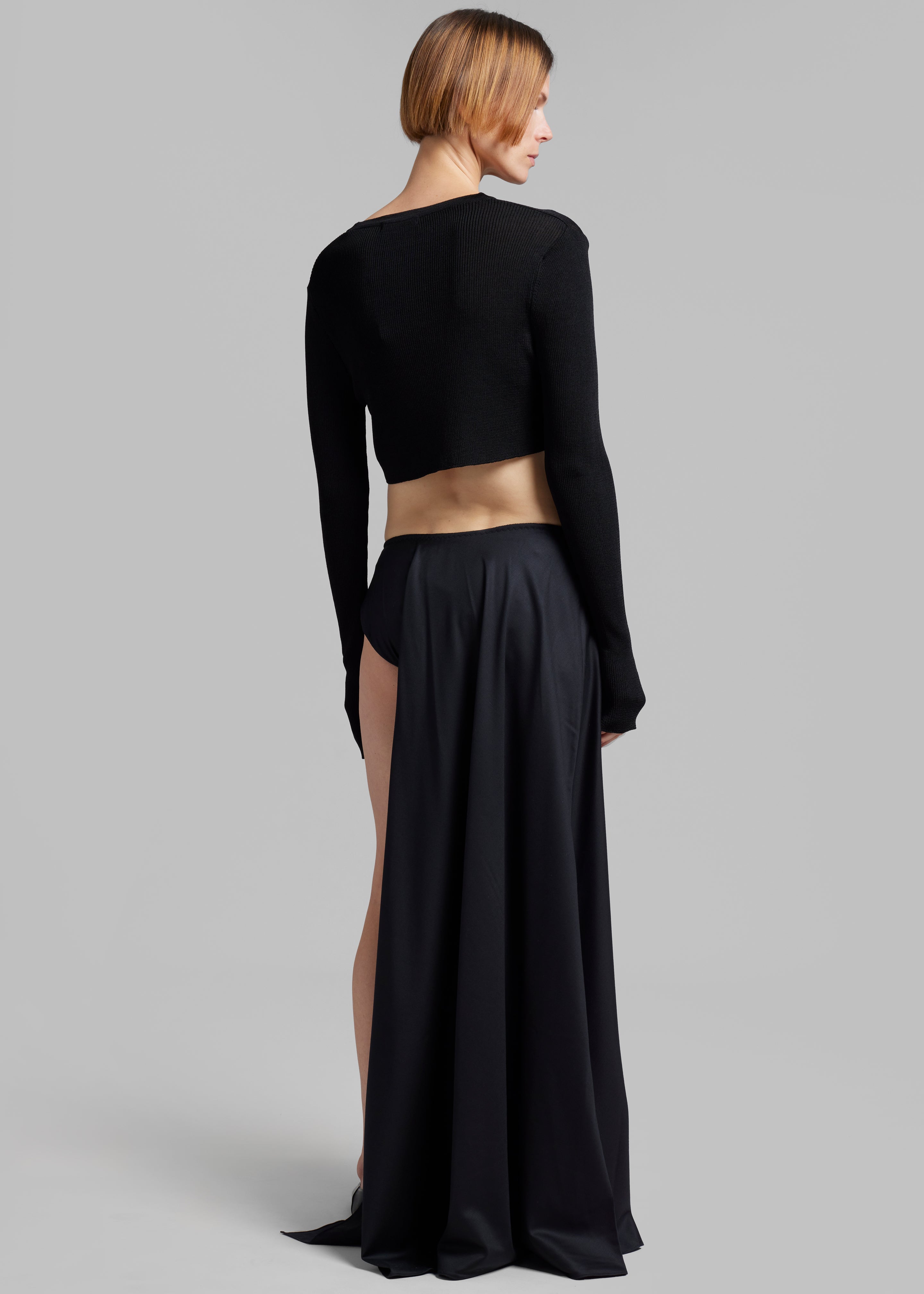 Christopher Esber Talus Tailored Mono Skirt - Black - 7