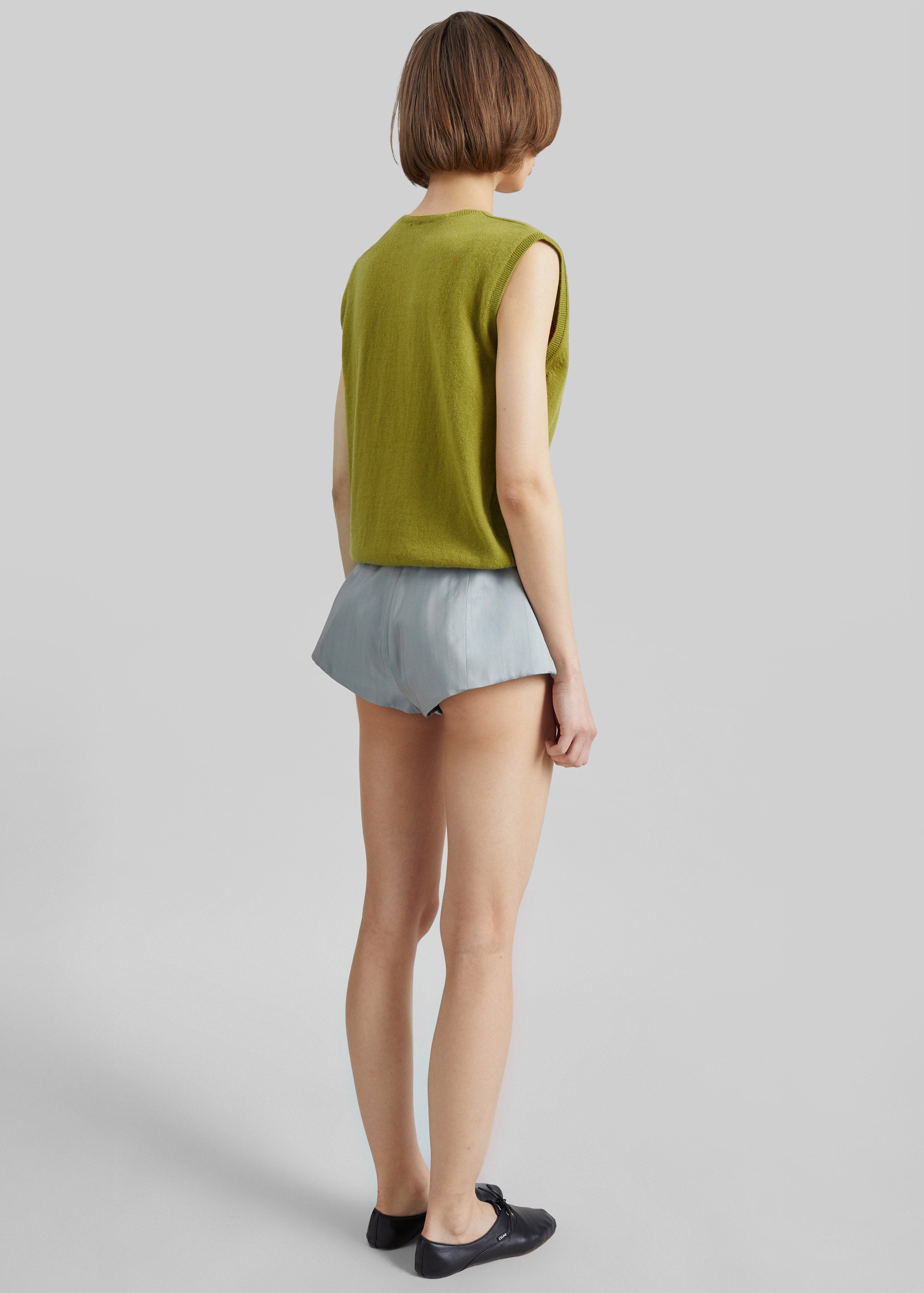 Christopher Esber Vestige Tailored Shorts - Washed Slate - 5