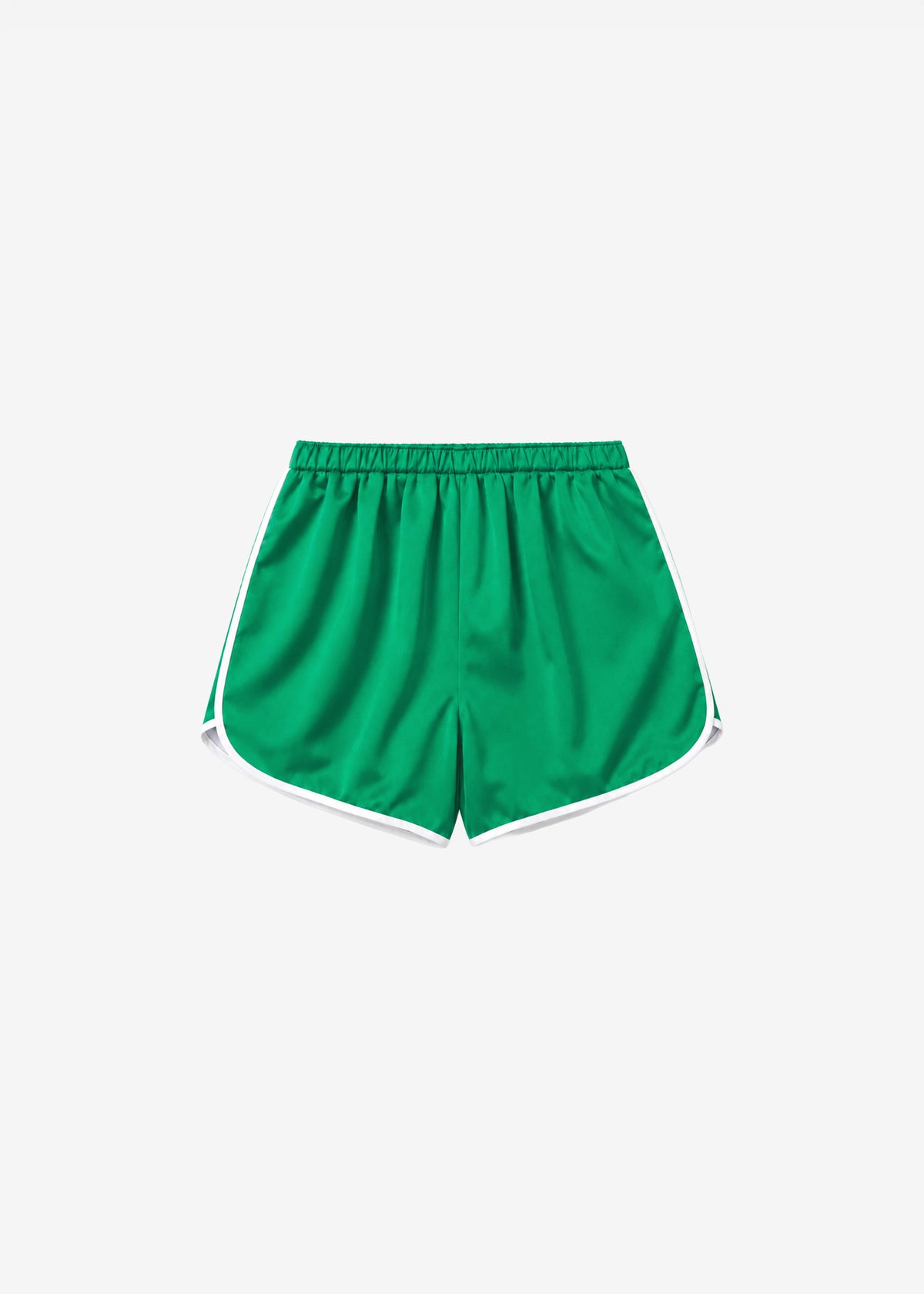 Cielo Satin Mini Boxer Shorts - Kelly Green - 7
