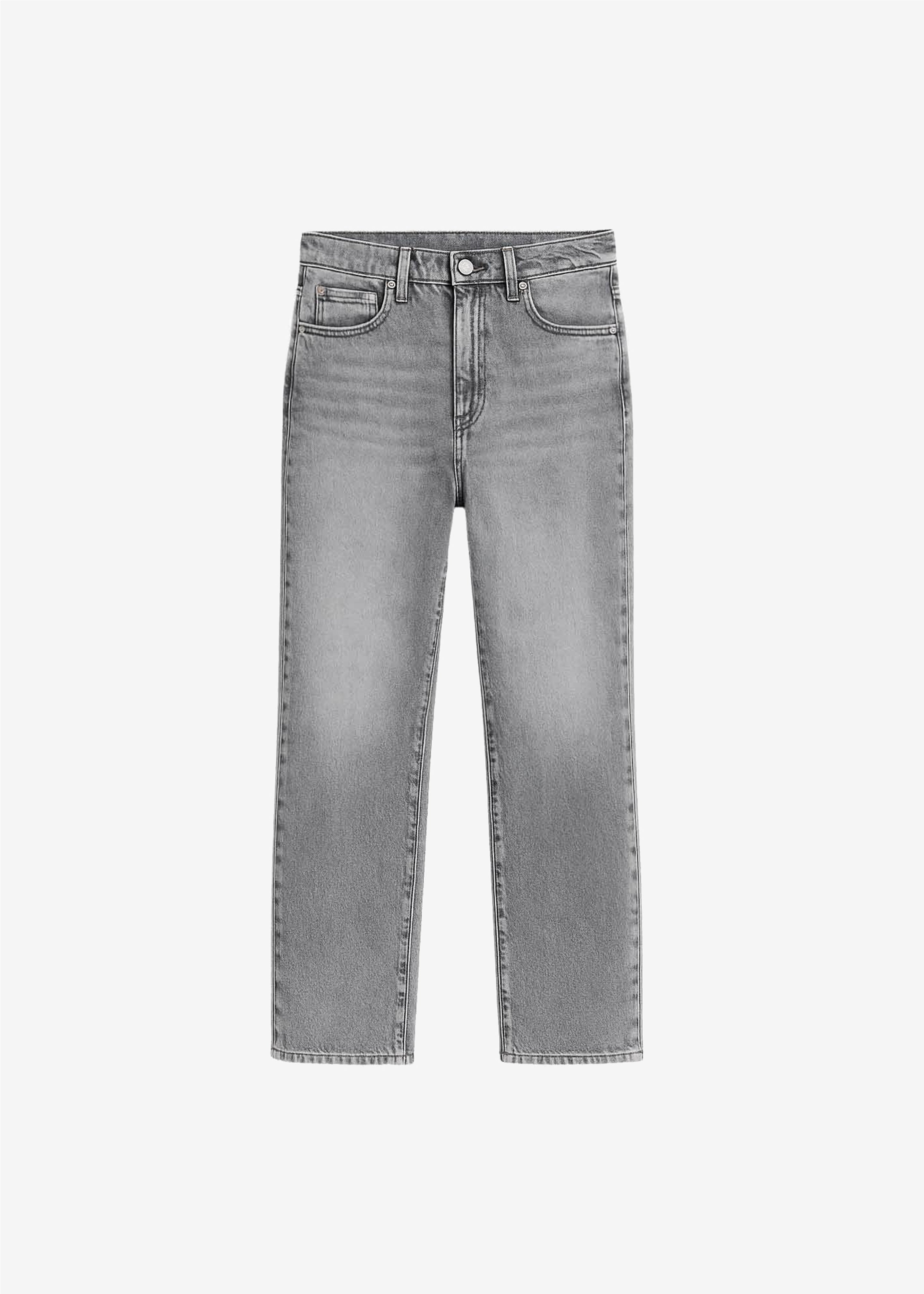 Cig Straight Jeans - Grey Wash – The Frankie Shop