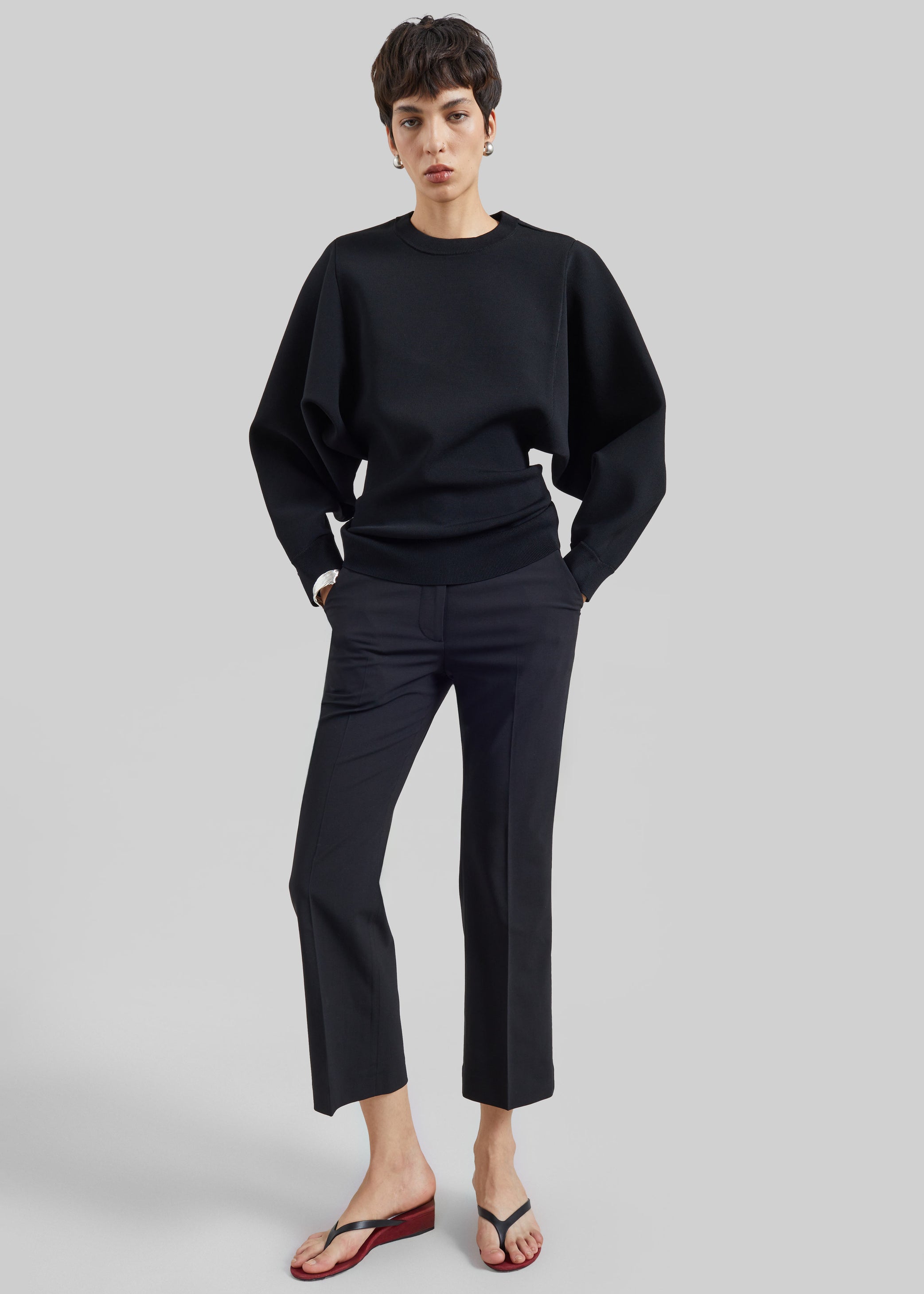 Shop the look image for CO Crewneck Tunic - Black