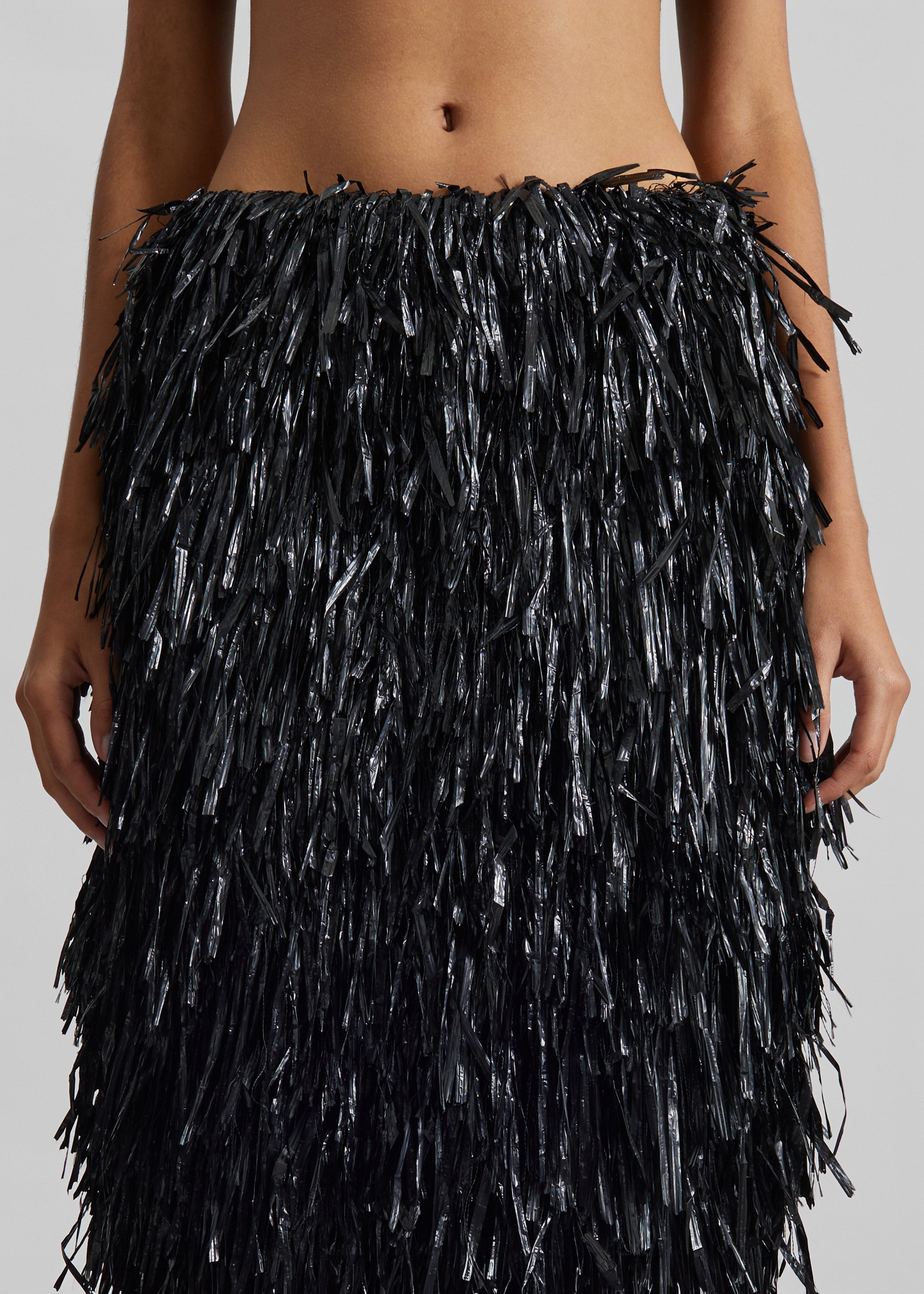 CO Fringe Skirt - Black - 4
