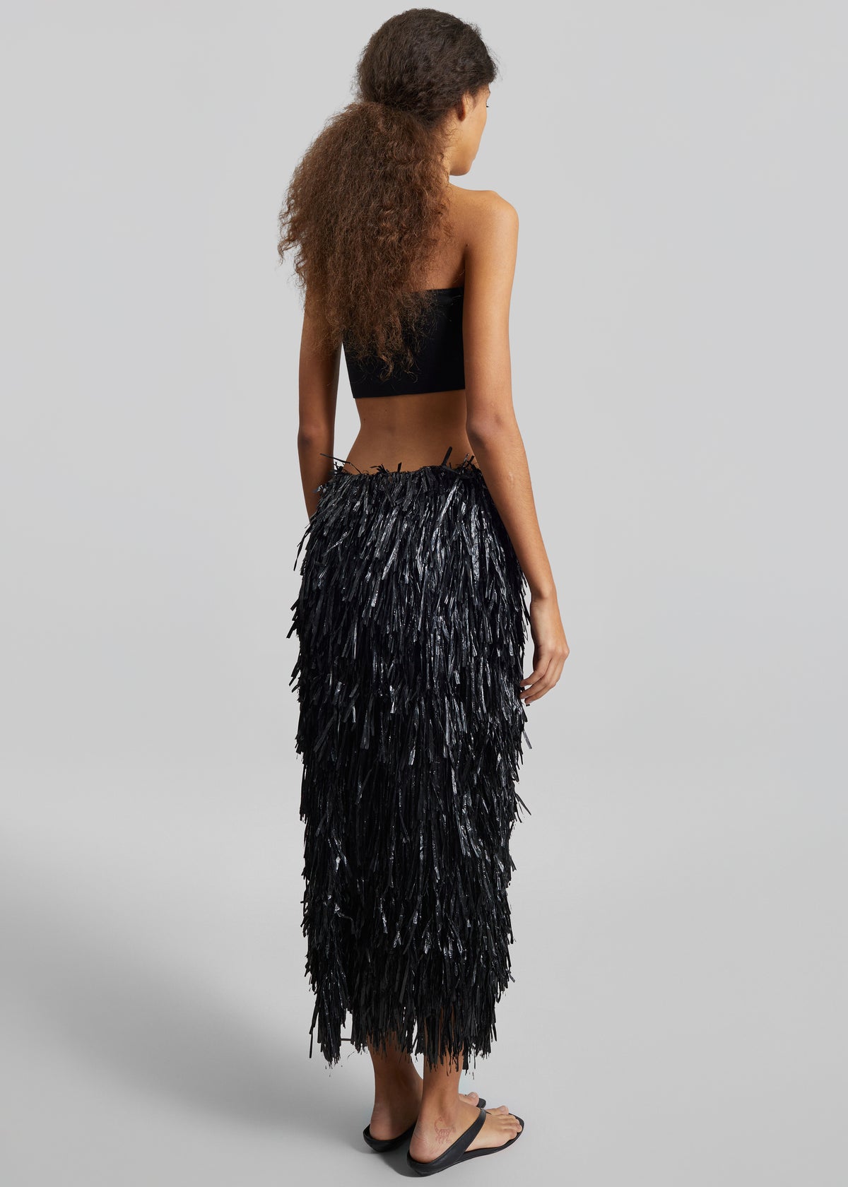 CO Fringe Skirt - Black - 7