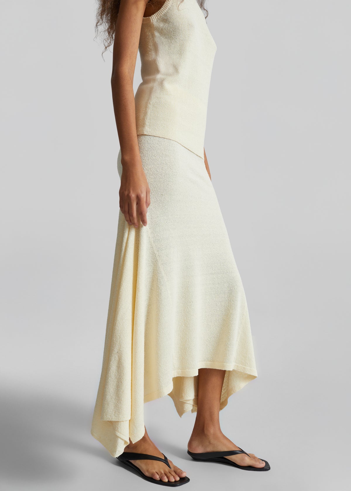 CO Knit Skirt - Cream - 2