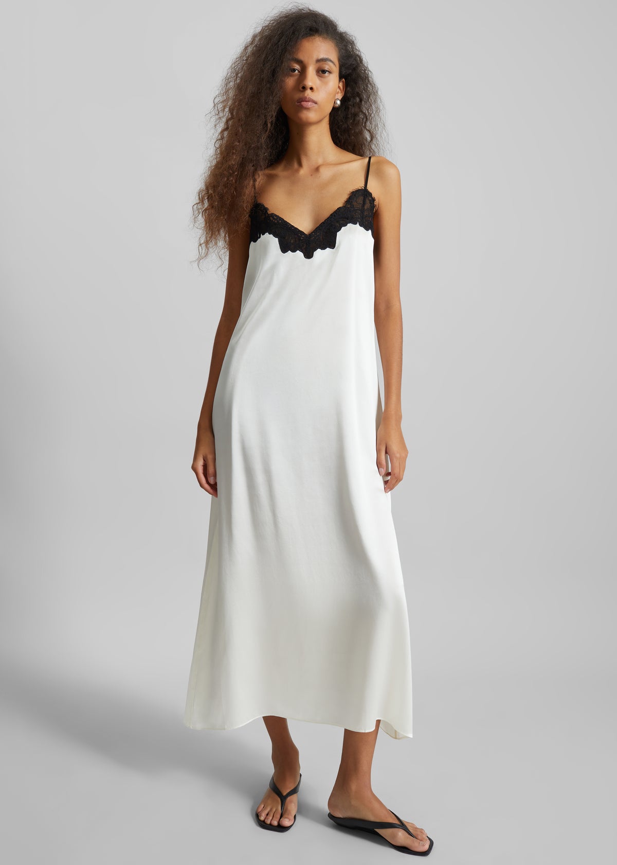 CO Lace Cami Dress - Ivory The Frankie Shop CO Lace Cami Dress - Ivory The Frankie Shop
