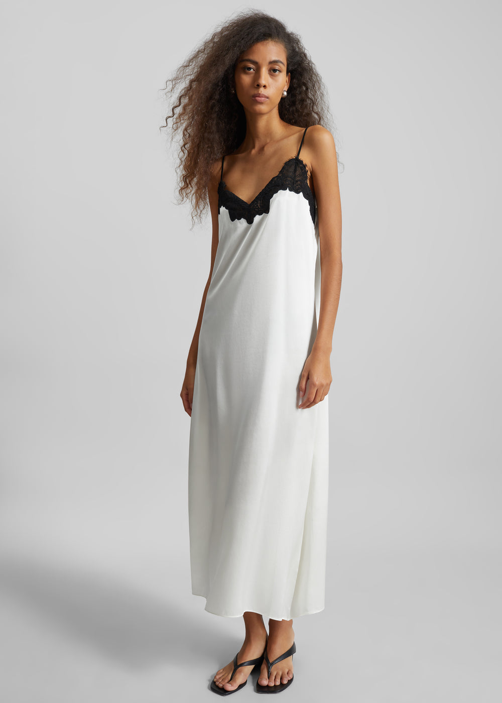 CO Lace Cami Dress - Black – The Frankie Shop