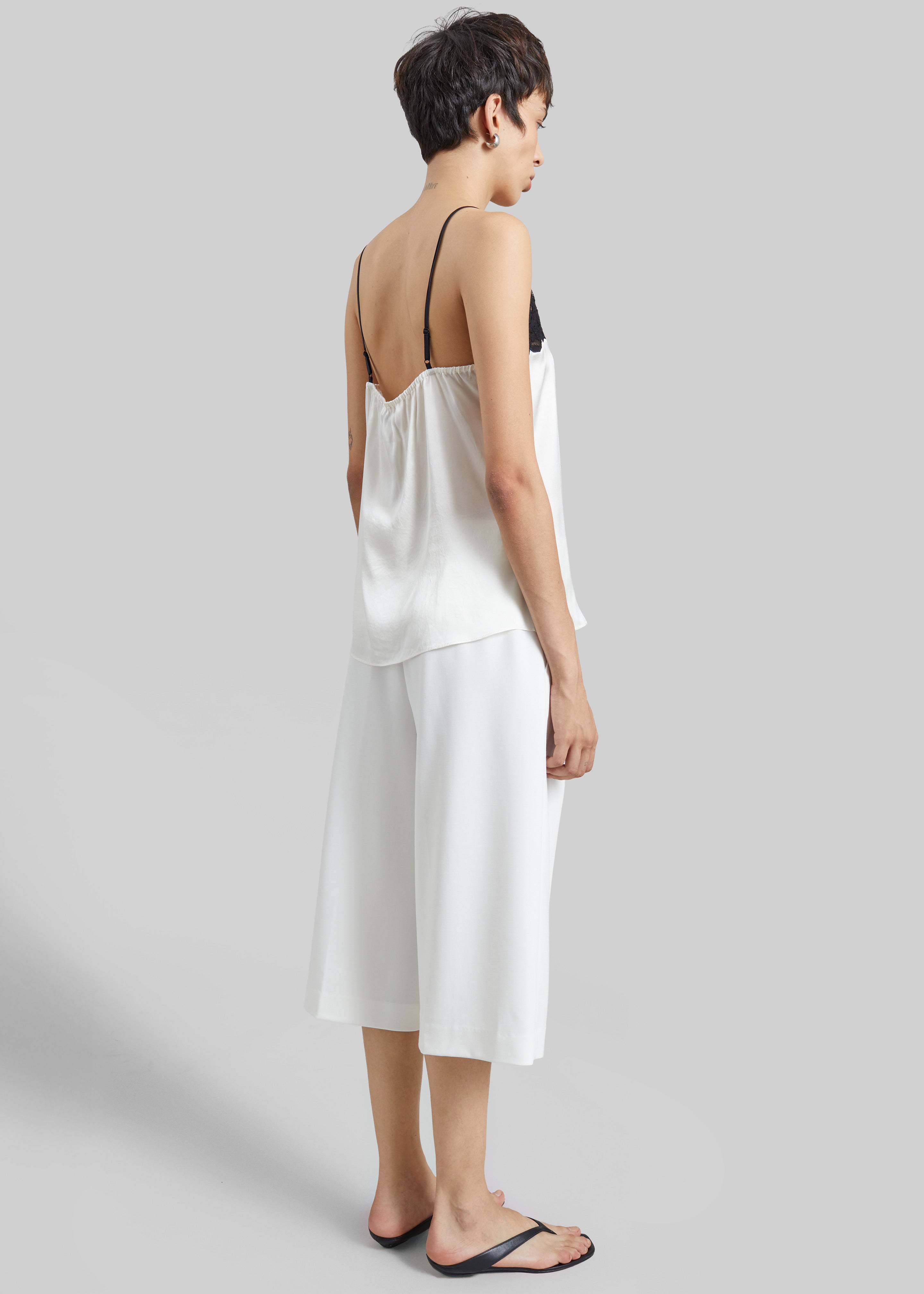 CO Lace Silk Camisole - Ivory – The Frankie Shop
