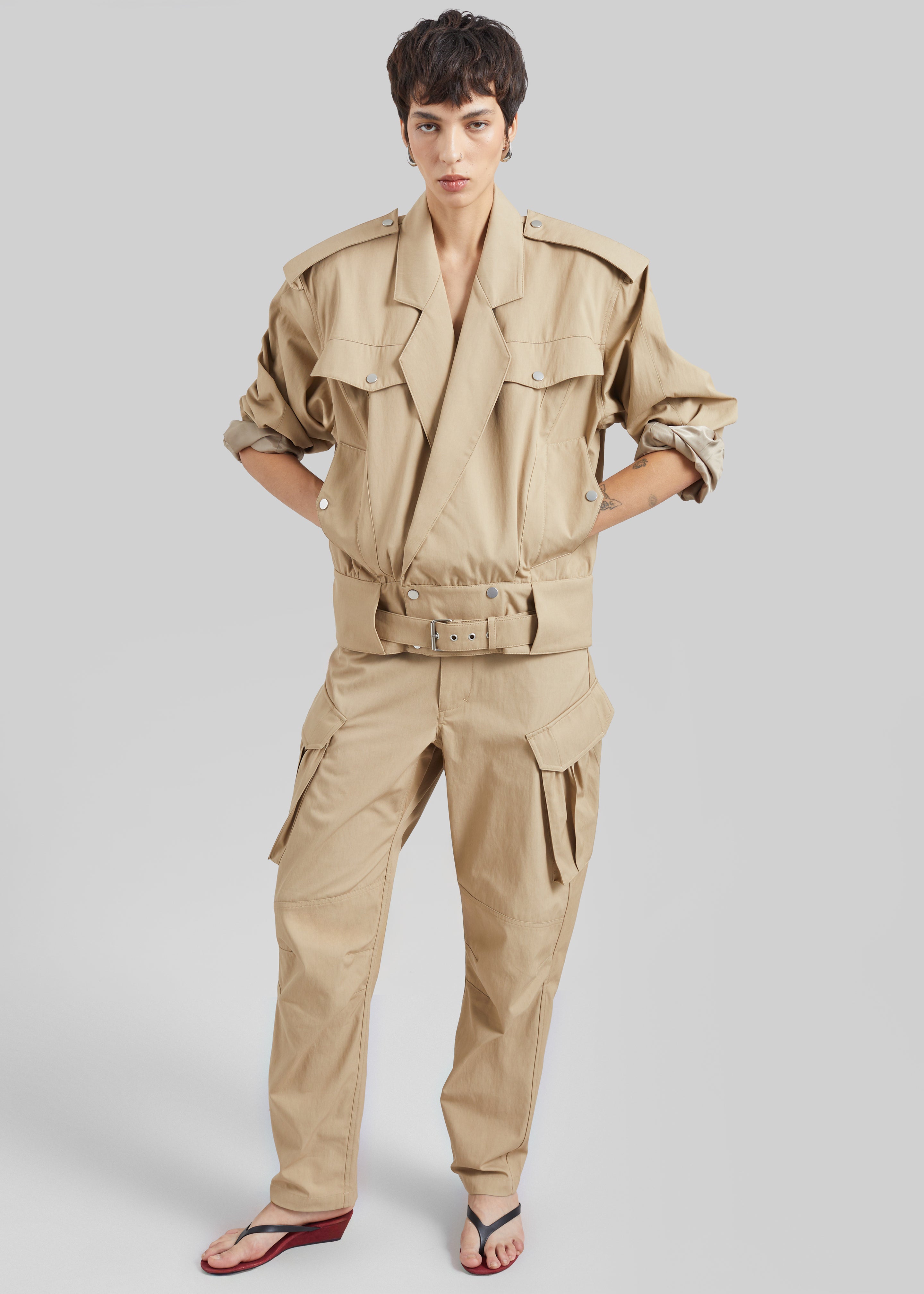 CO Military Pants - Camel - 3
